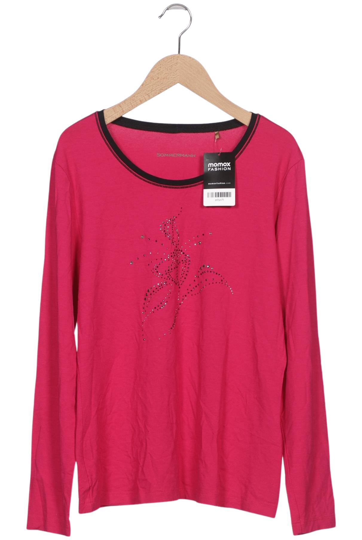 

Sommermann Damen Langarmshirt, pink, Gr. 40