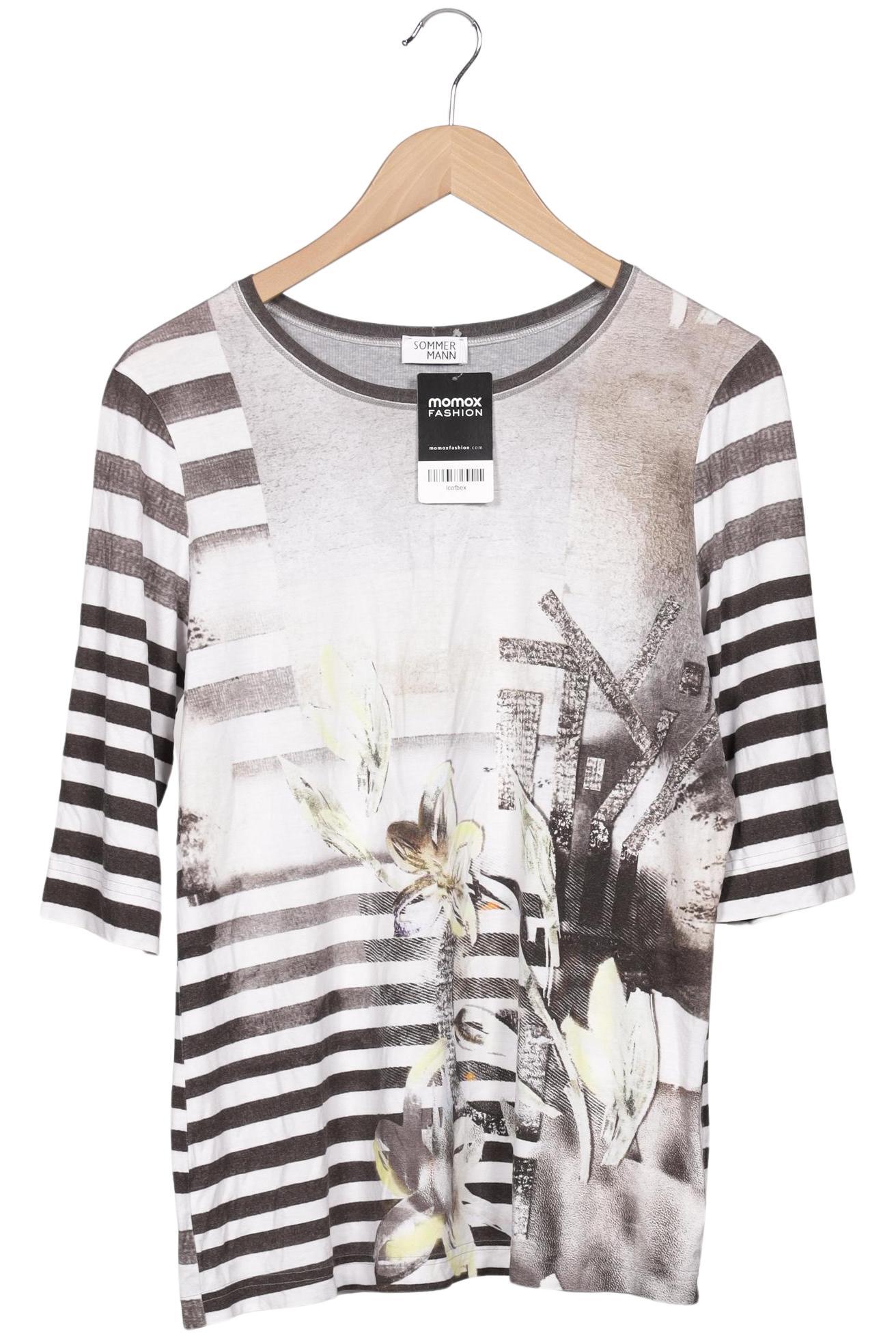 

Sommermann Damen Langarmshirt, grau, Gr. 44