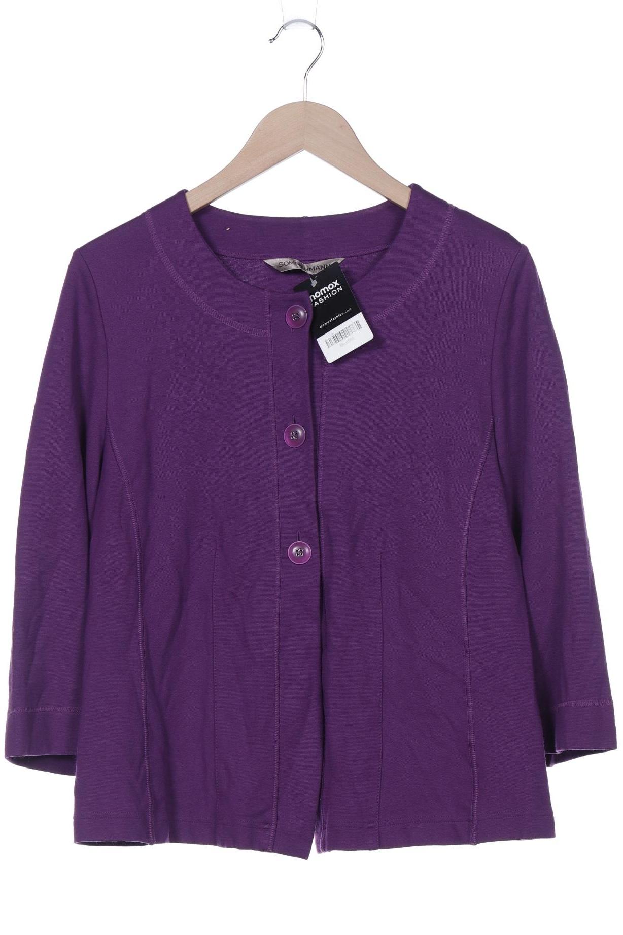 

Sommermann Damen Strickjacke, flieder, Gr. 44