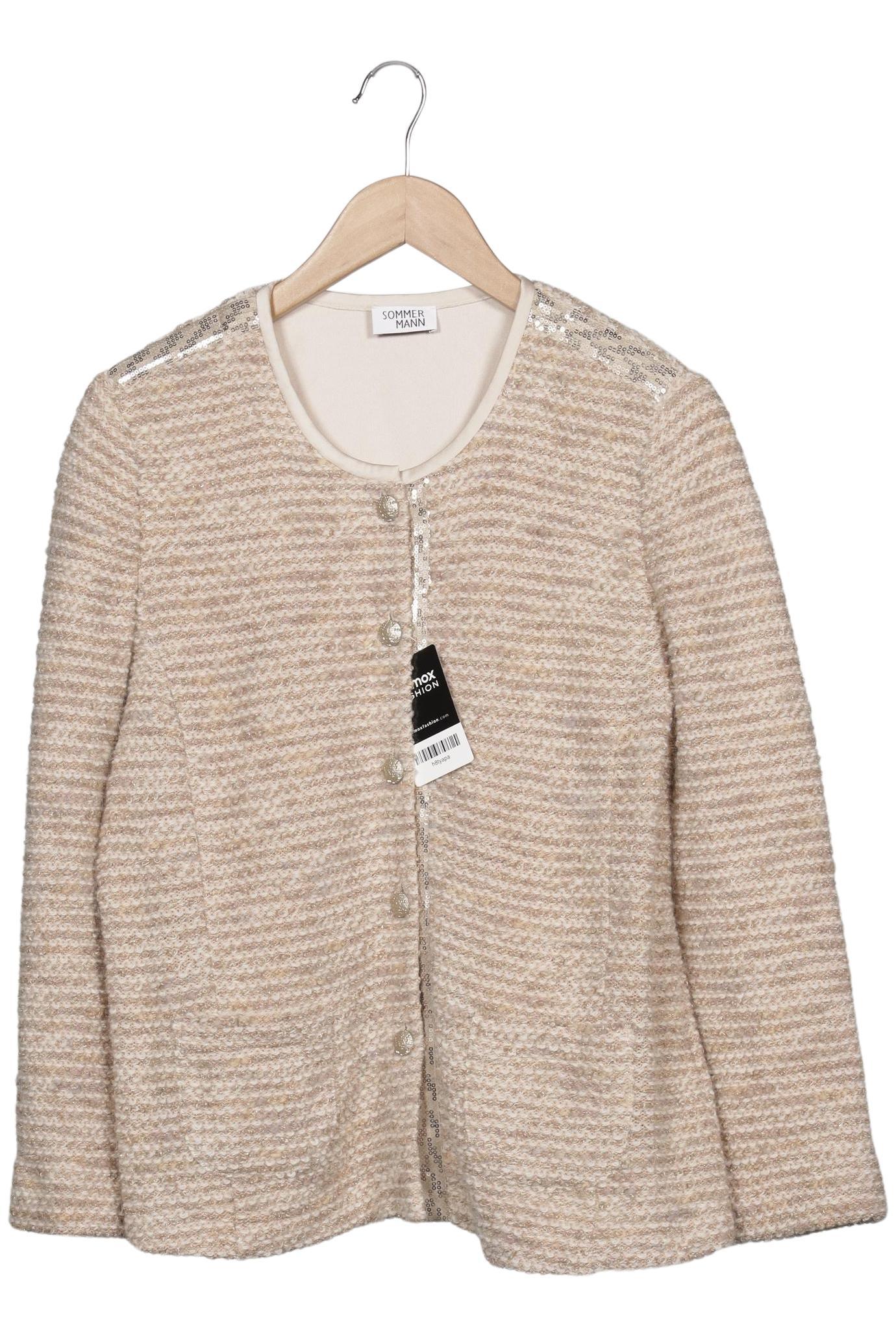 

Sommermann Damen Strickjacke, beige, Gr. 40