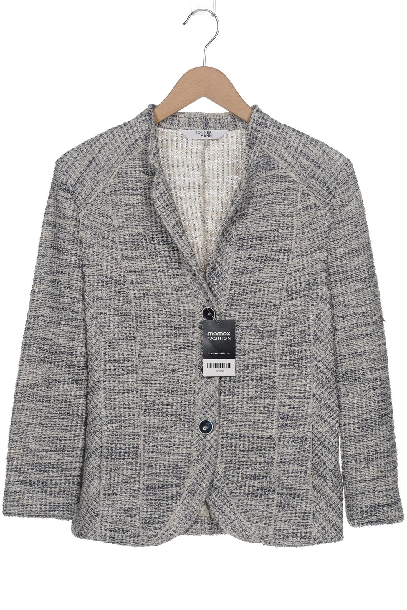 

Sommermann Damen Strickjacke, cremeweiß, Gr. 38