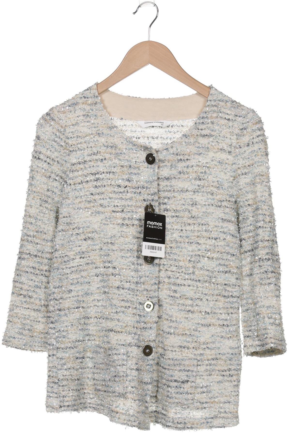 

Sommermann Damen Strickjacke, blau, Gr. 40