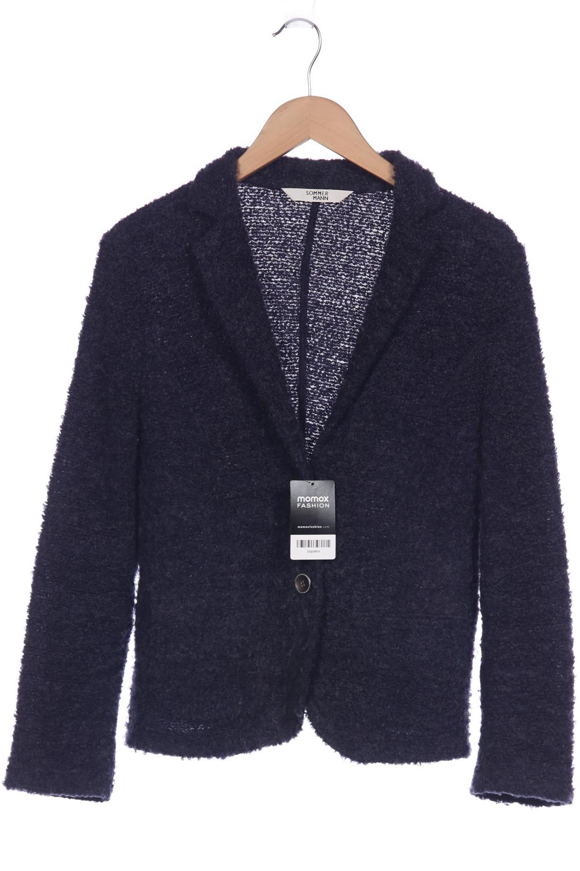 

Sommermann Damen Strickjacke, blau, Gr. 40