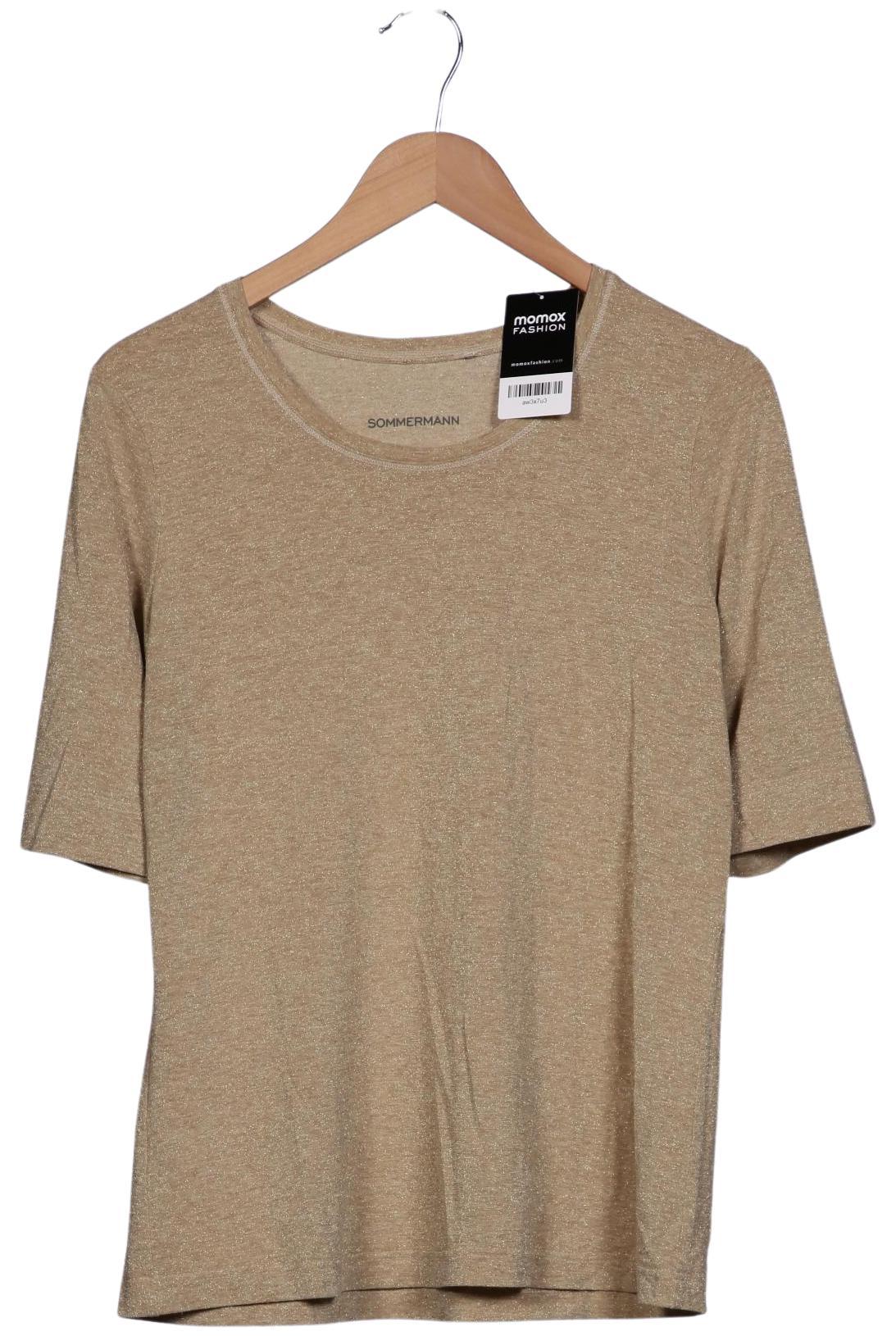 

Sommermann Damen T-Shirt, beige, Gr. 42