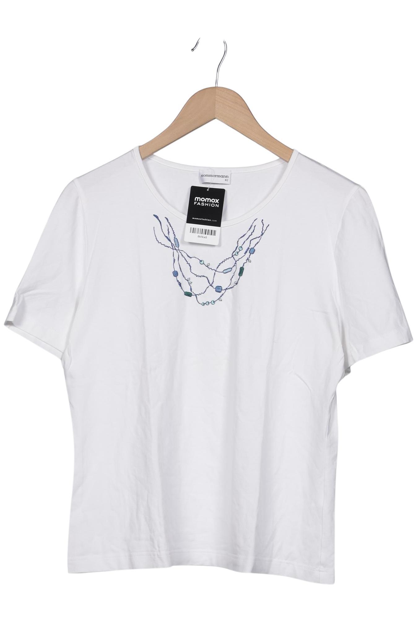 

Sommermann Damen T-Shirt, weiß, Gr. 42
