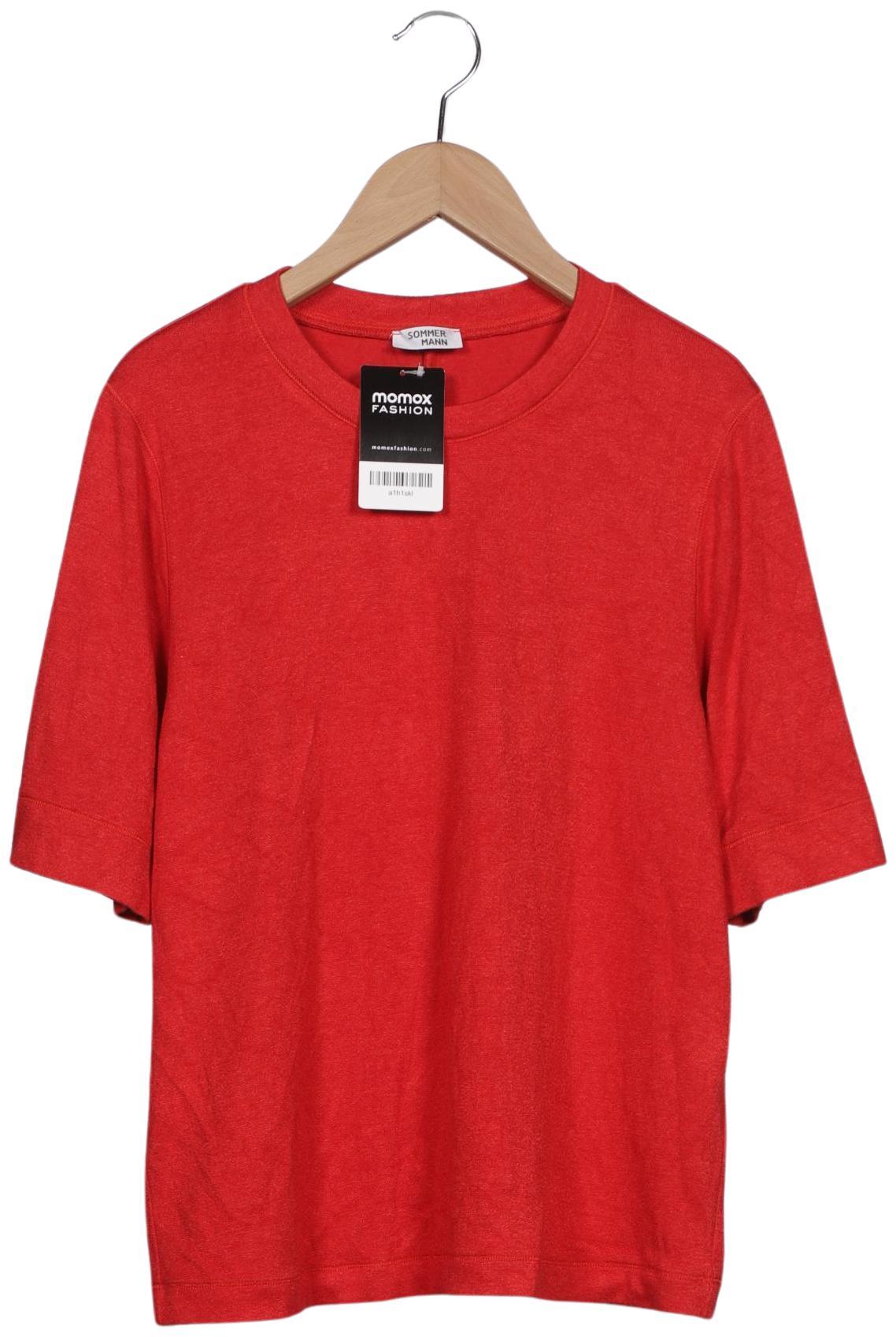 

Sommermann Damen T-Shirt, rot, Gr. 38