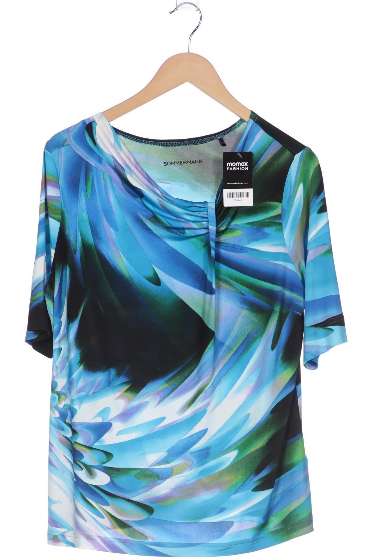 

Sommermann Damen T-Shirt, blau, Gr. 44