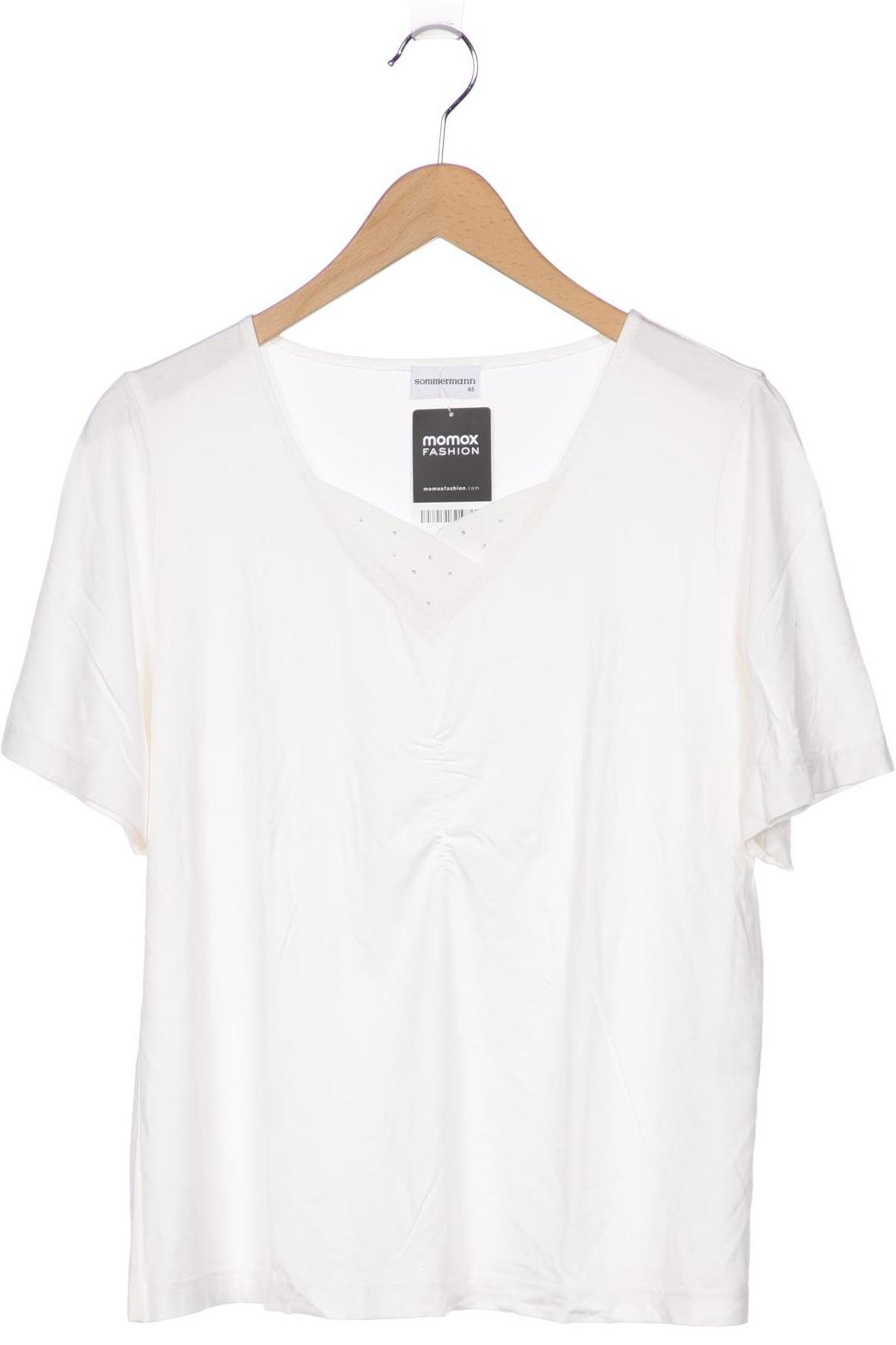 

Sommermann Damen T-Shirt, cremeweiß, Gr. 46