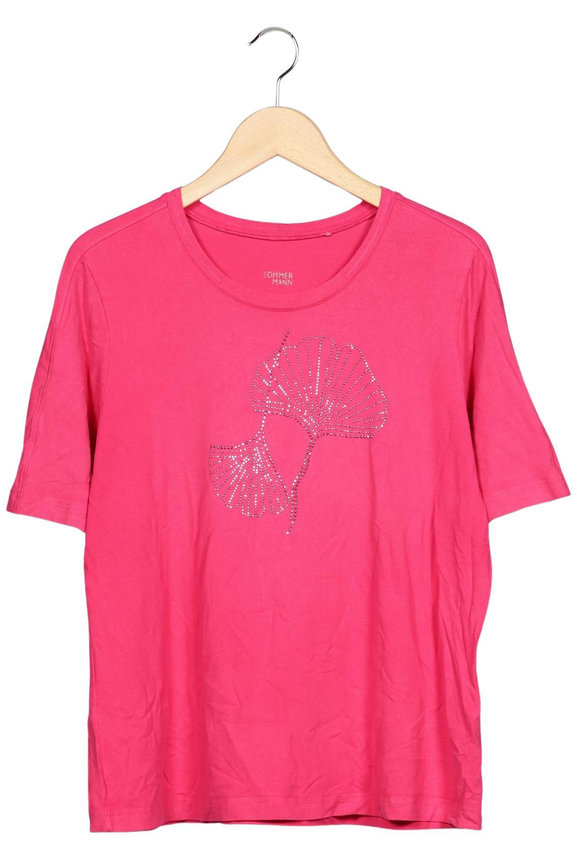 

Sommermann Damen T-Shirt, pink, Gr. 48