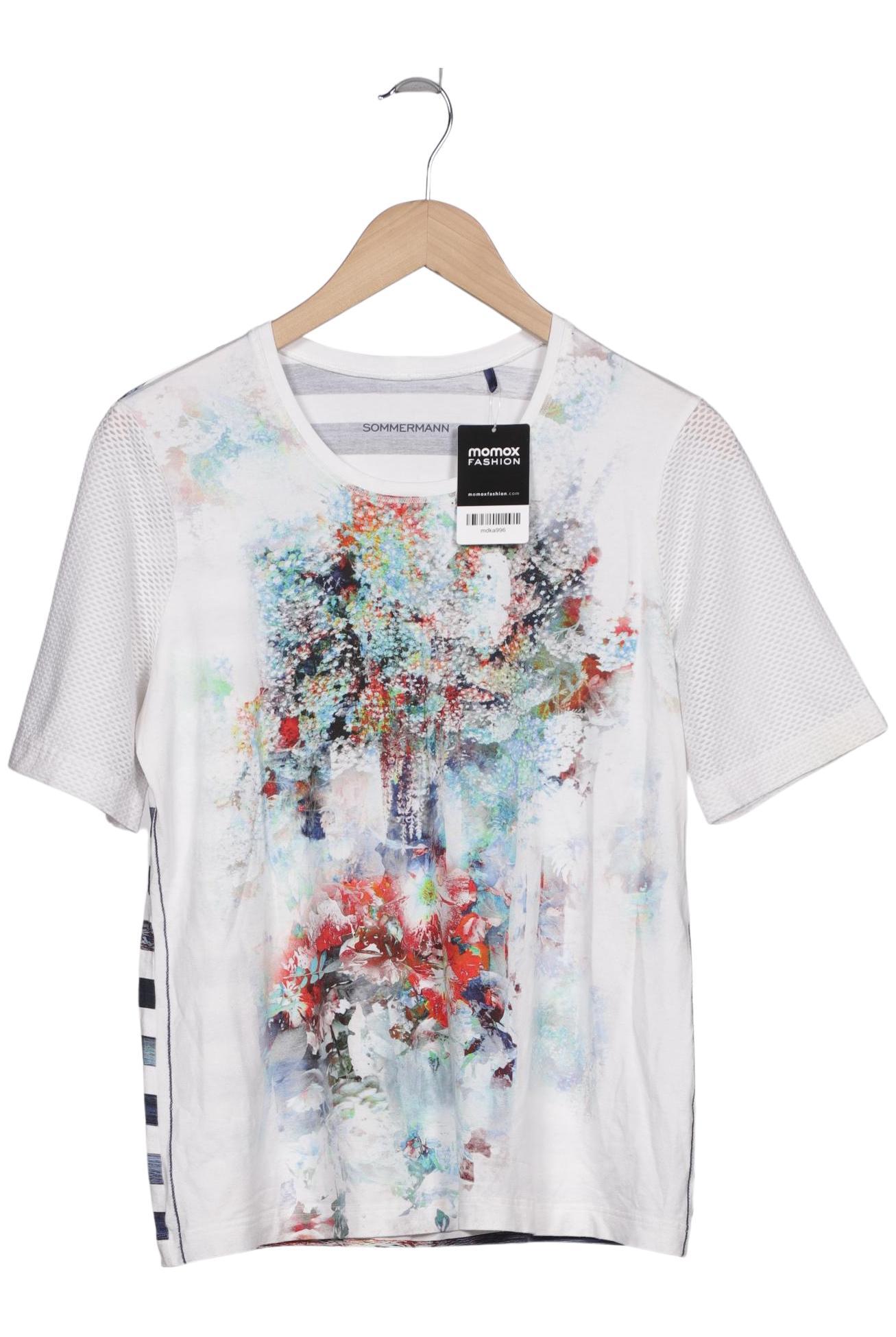 

Sommermann Damen T-Shirt, blau, Gr. 42