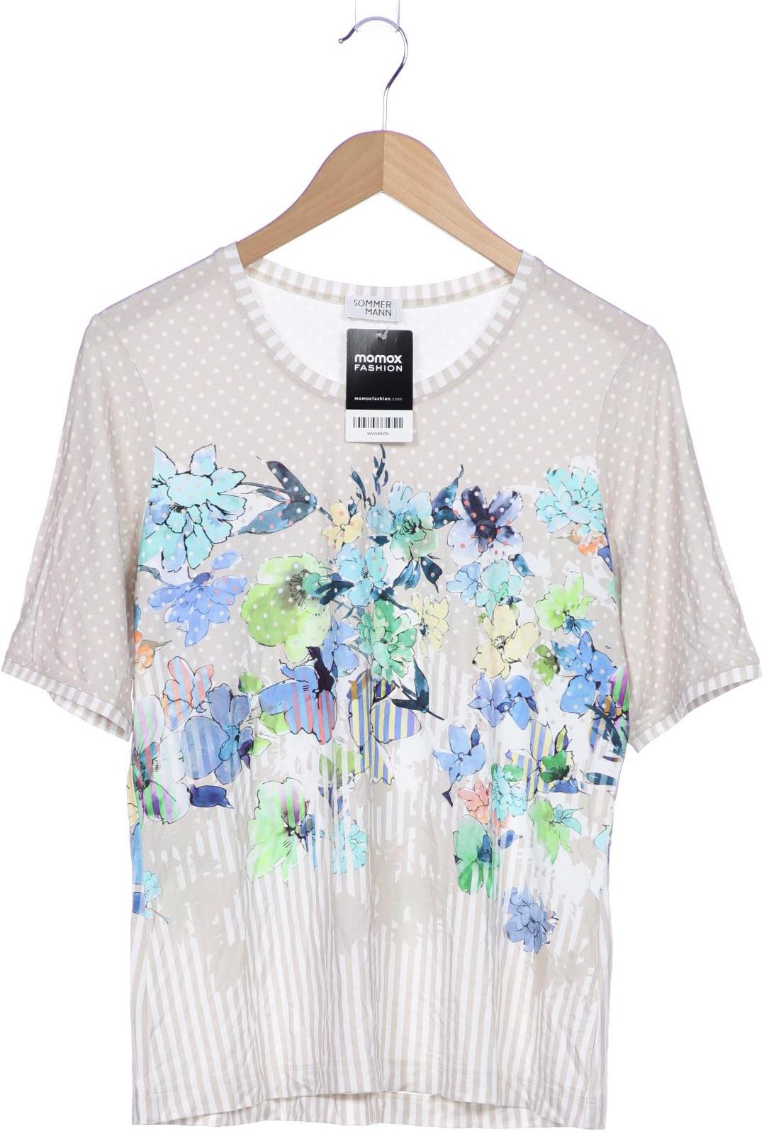 

Sommermann Damen T-Shirt, beige, Gr. 42