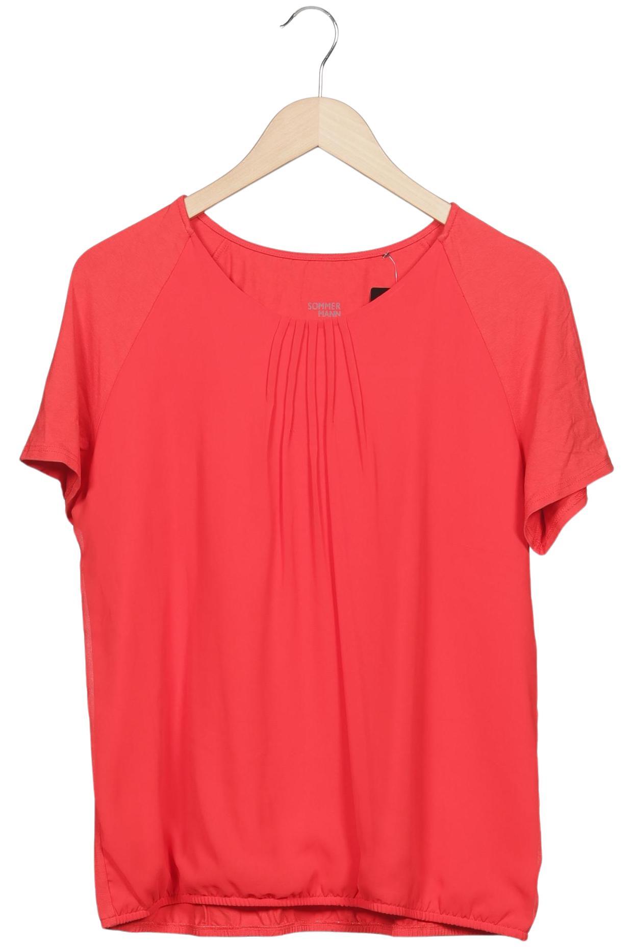 

Sommermann Damen T-Shirt, rot, Gr. 46