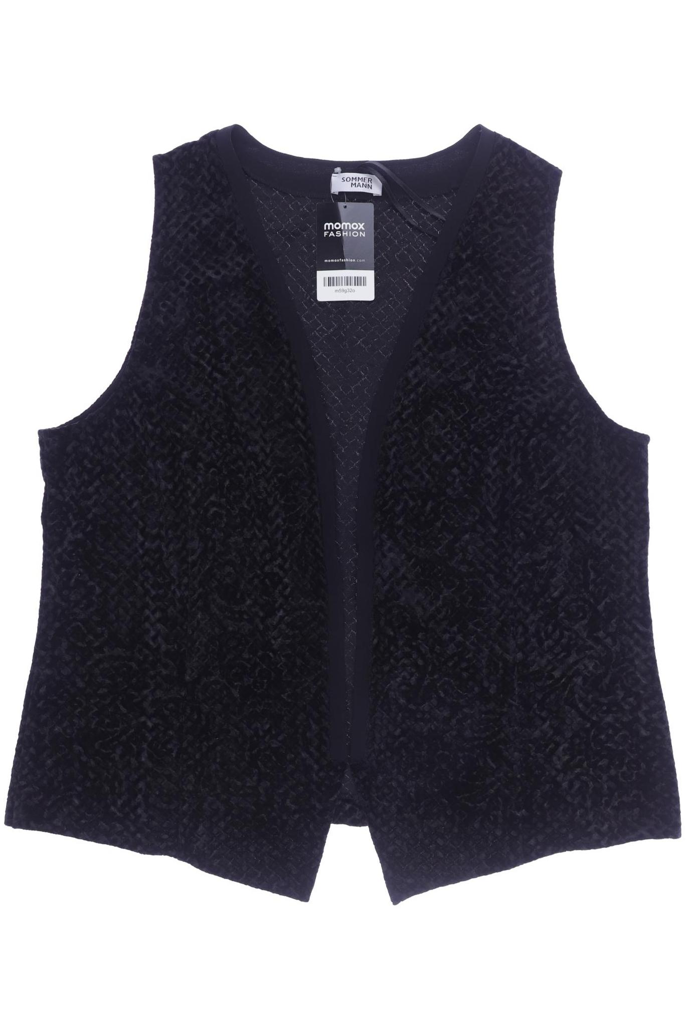 

Sommermann Damen Weste, schwarz, Gr. 46