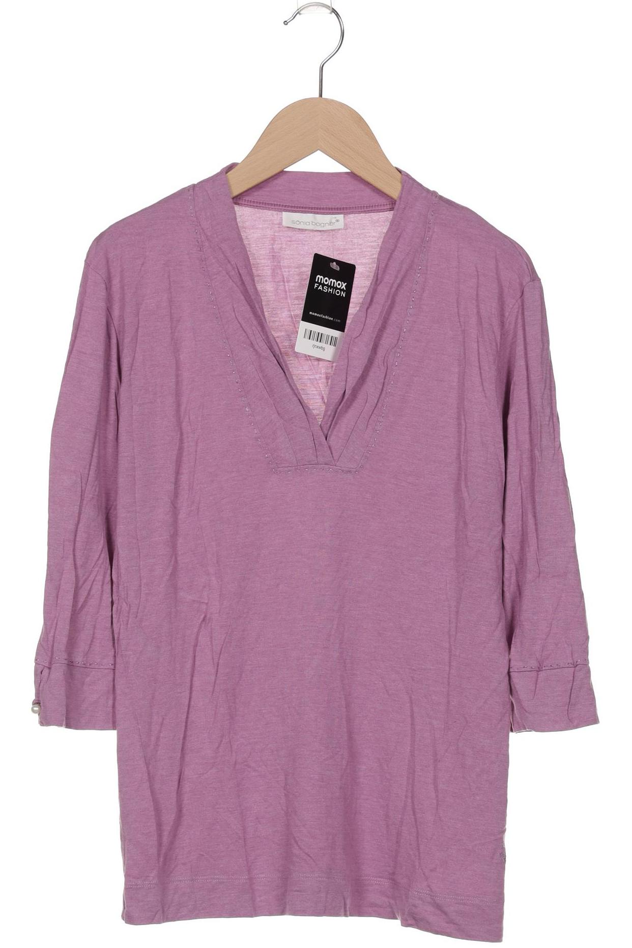 

Sonia Bogner Damen Langarmshirt, flieder, Gr. 38