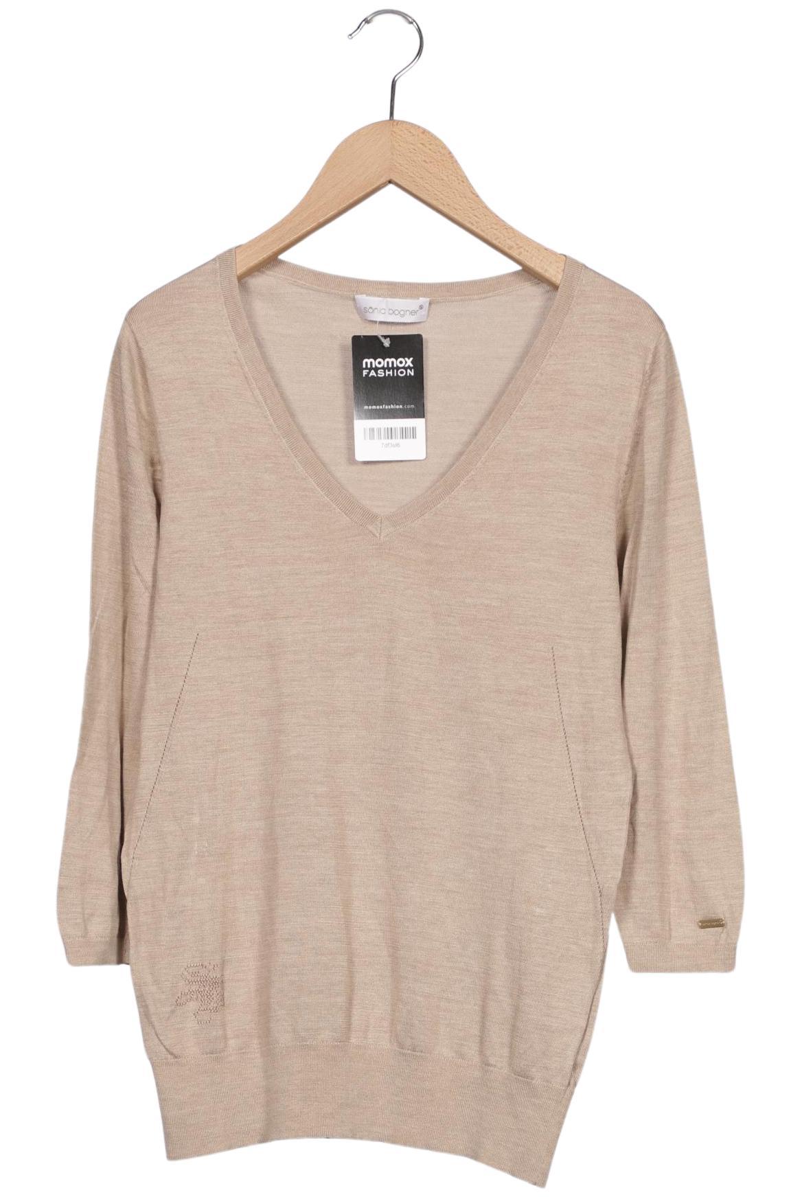 

Sonia Bogner Damen Pullover, beige, Gr. 38