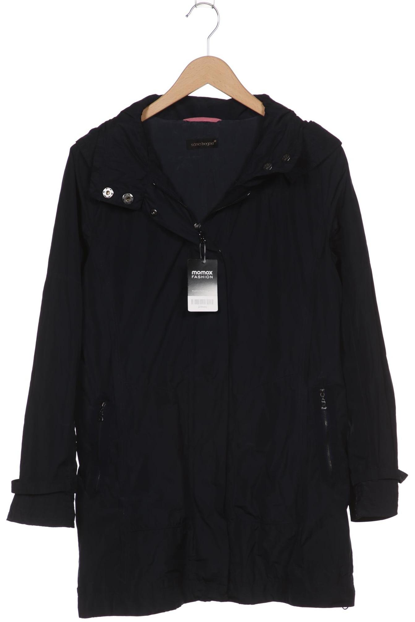 

Sonia Bogner Damen Mantel, marineblau, Gr. 42