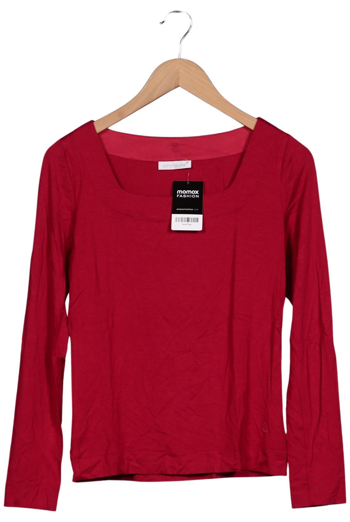 

Sonia Bogner Damen Langarmshirt, rot, Gr. 38