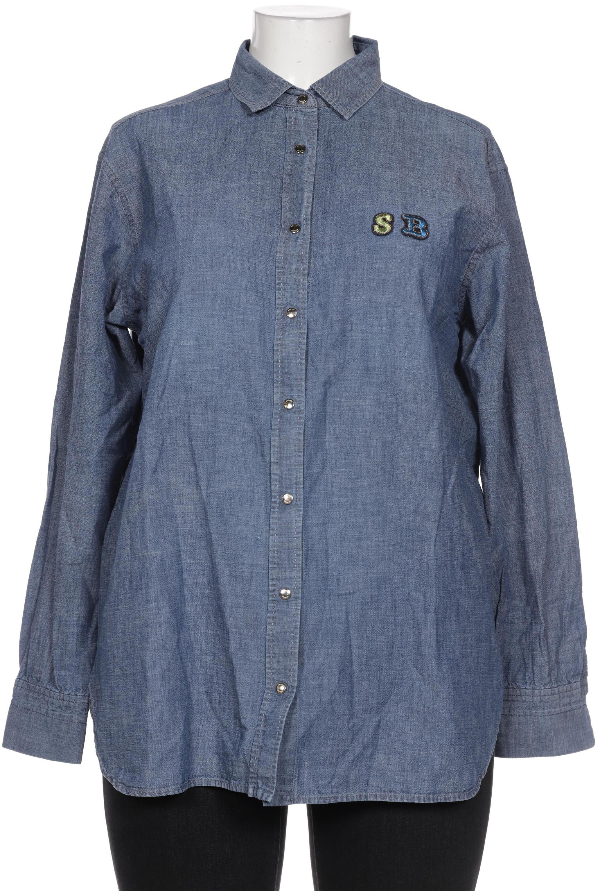 

Sonia Bogner Damen Bluse, marineblau, Gr. 42