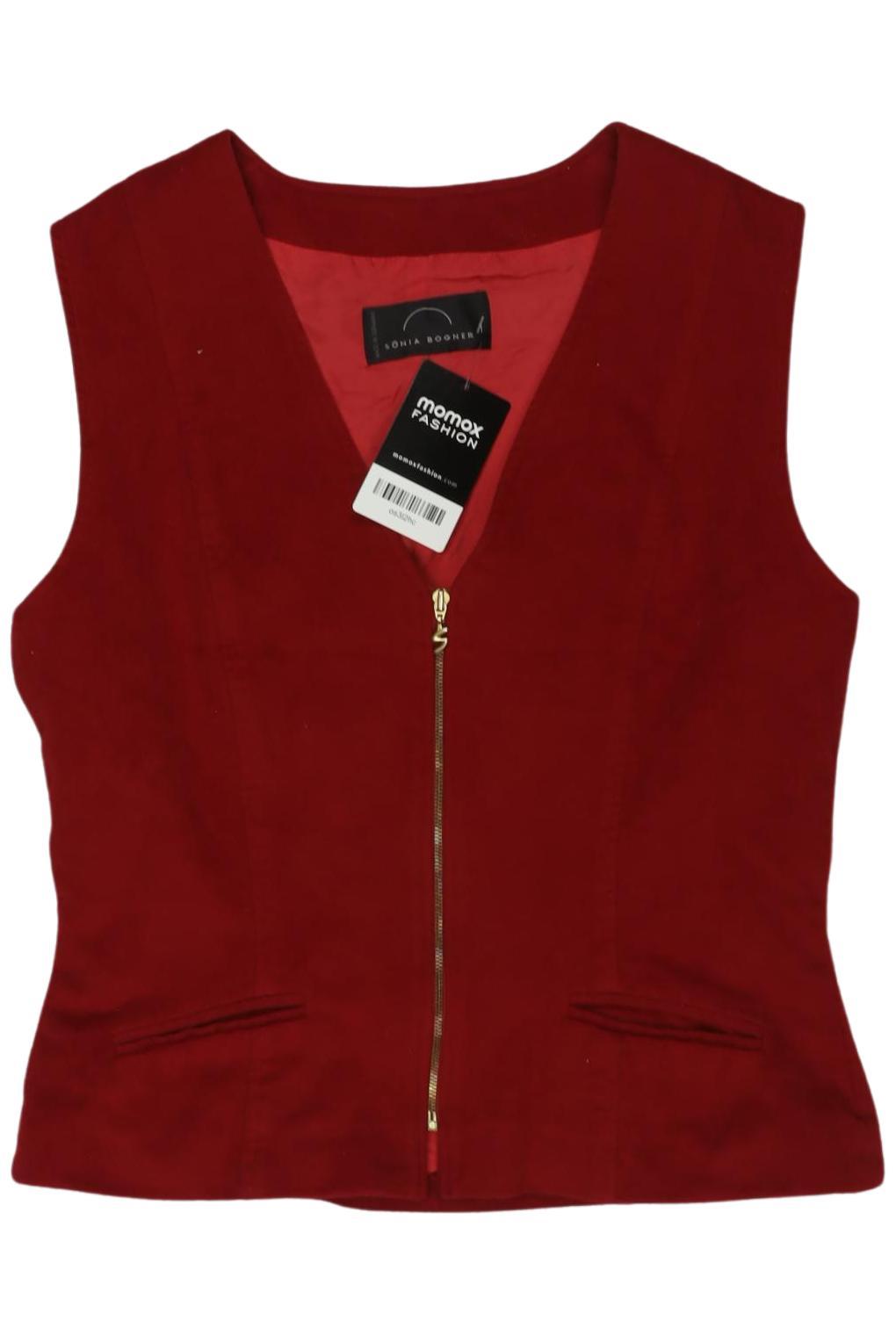 

Sonia Bogner Damen Weste, rot, Gr. 38