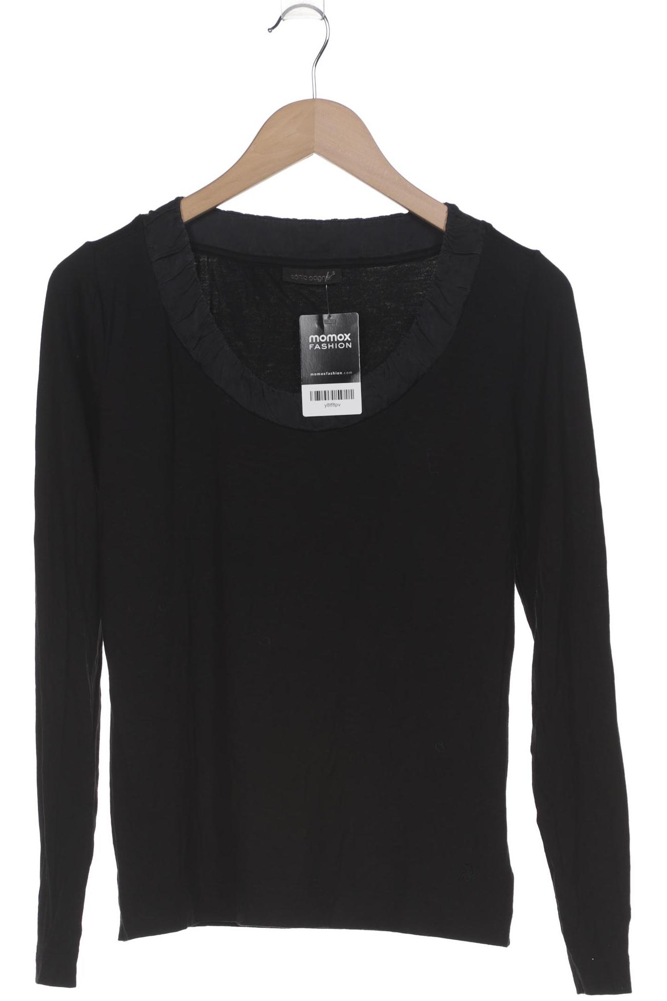 

Sonia Bogner Damen Langarmshirt, schwarz, Gr. 40