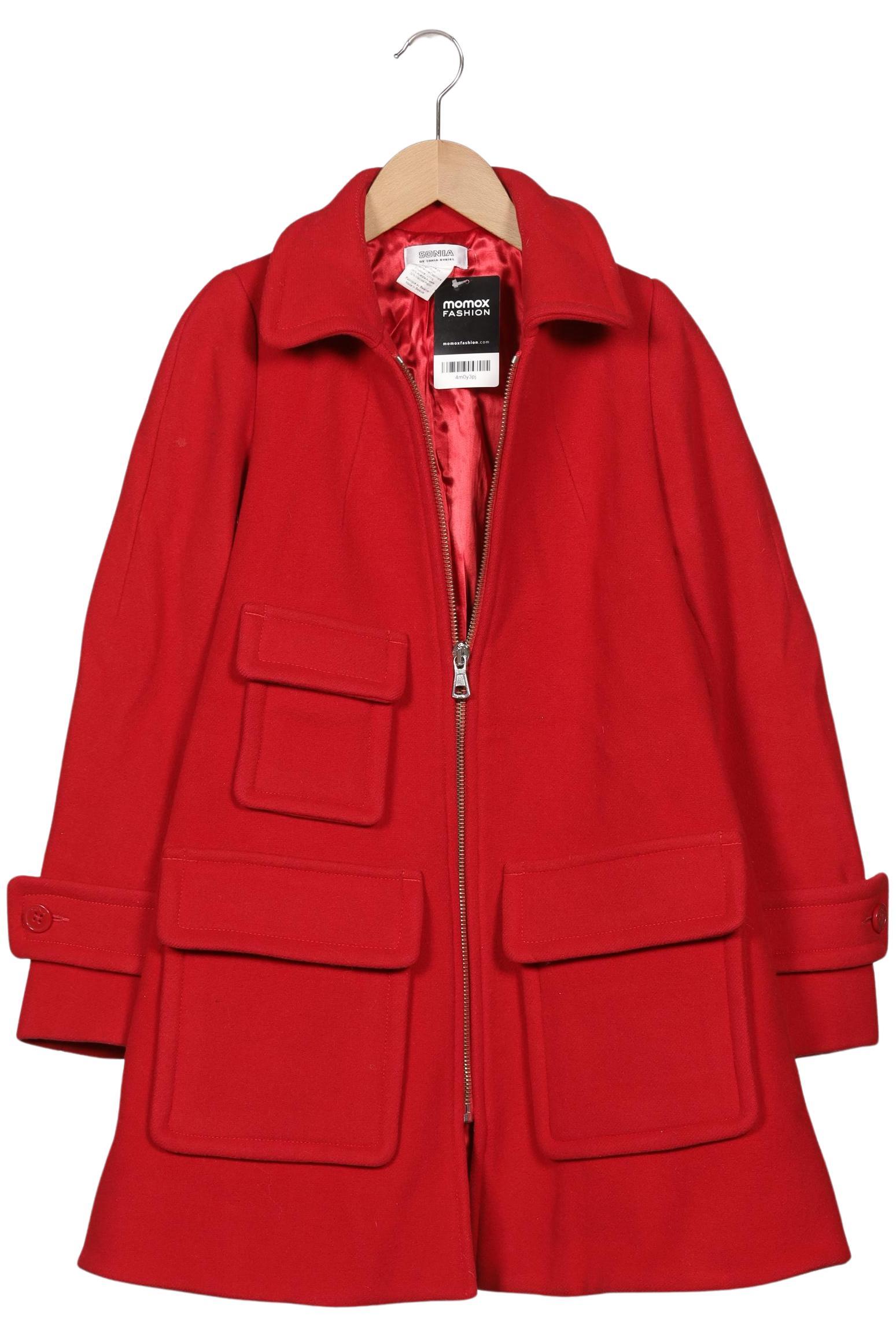 

Sonia Rykiel Damen Mantel, rot, Gr. 38