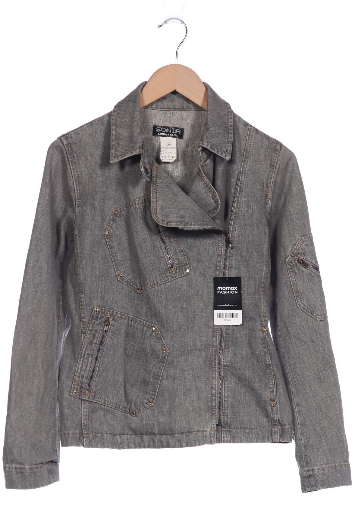 

Sonia Rykiel Damen Jacke, grau, Gr. 40