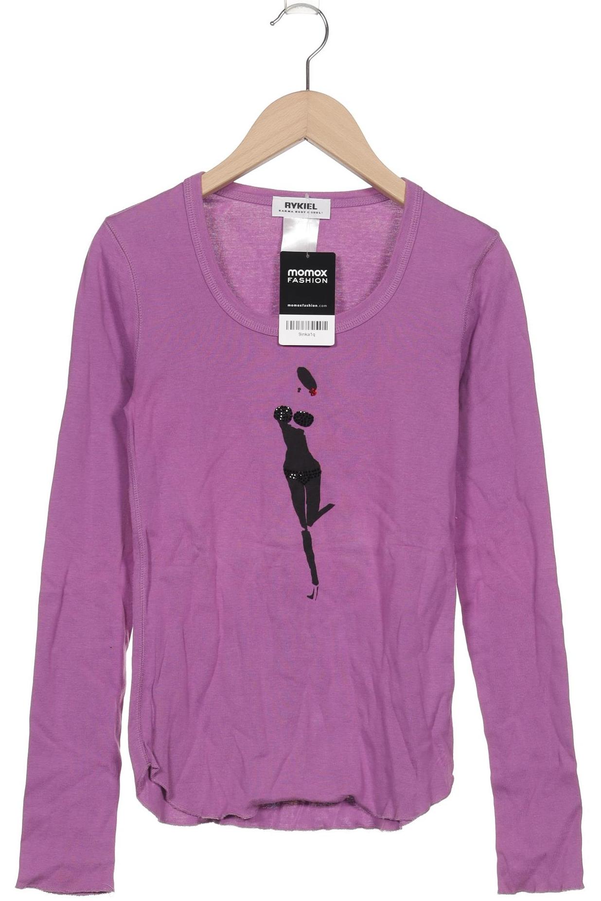 

Sonia Rykiel Damen Langarmshirt, flieder, Gr. 34