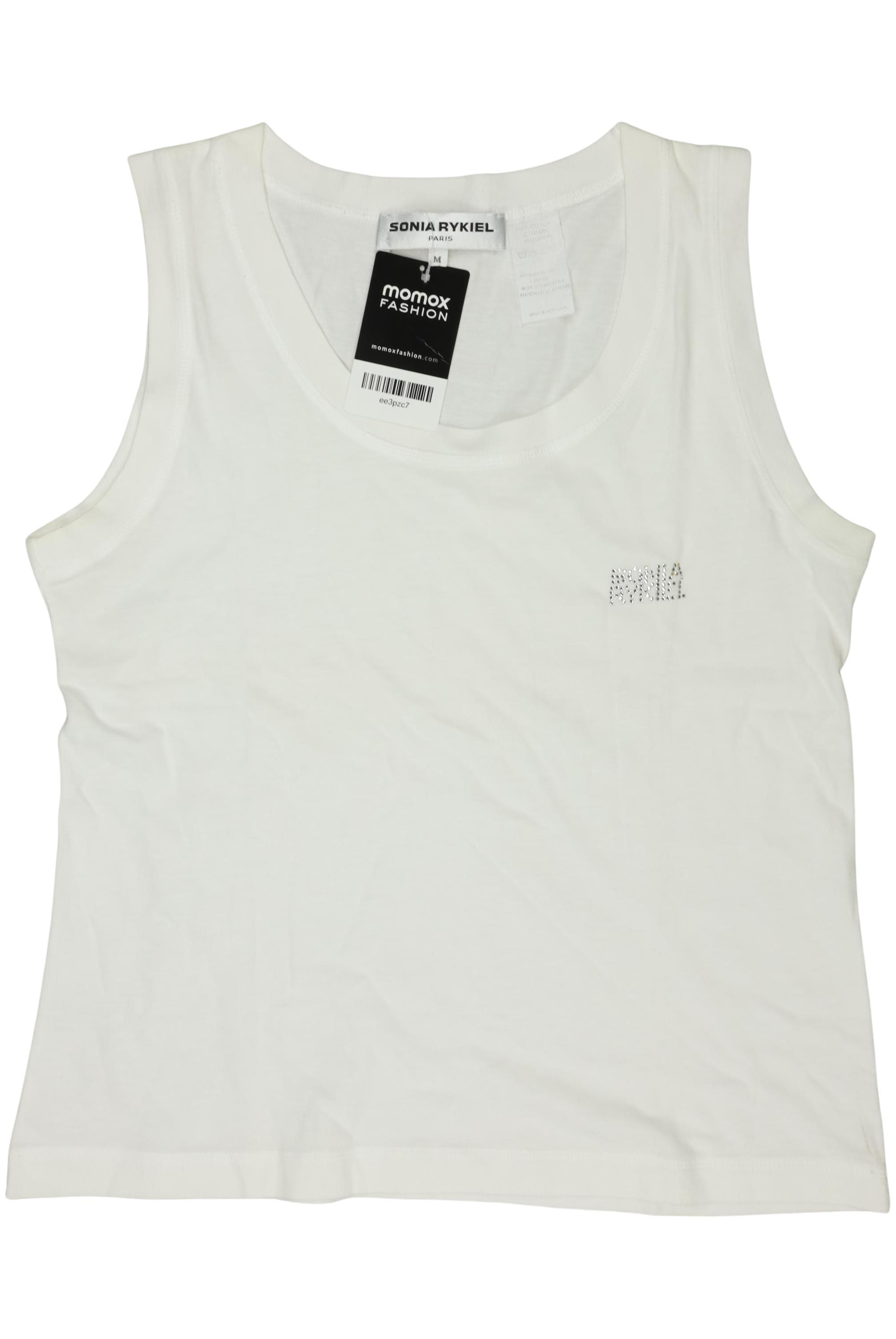 

Sonia Rykiel Damen Top, weiß, Gr. 38