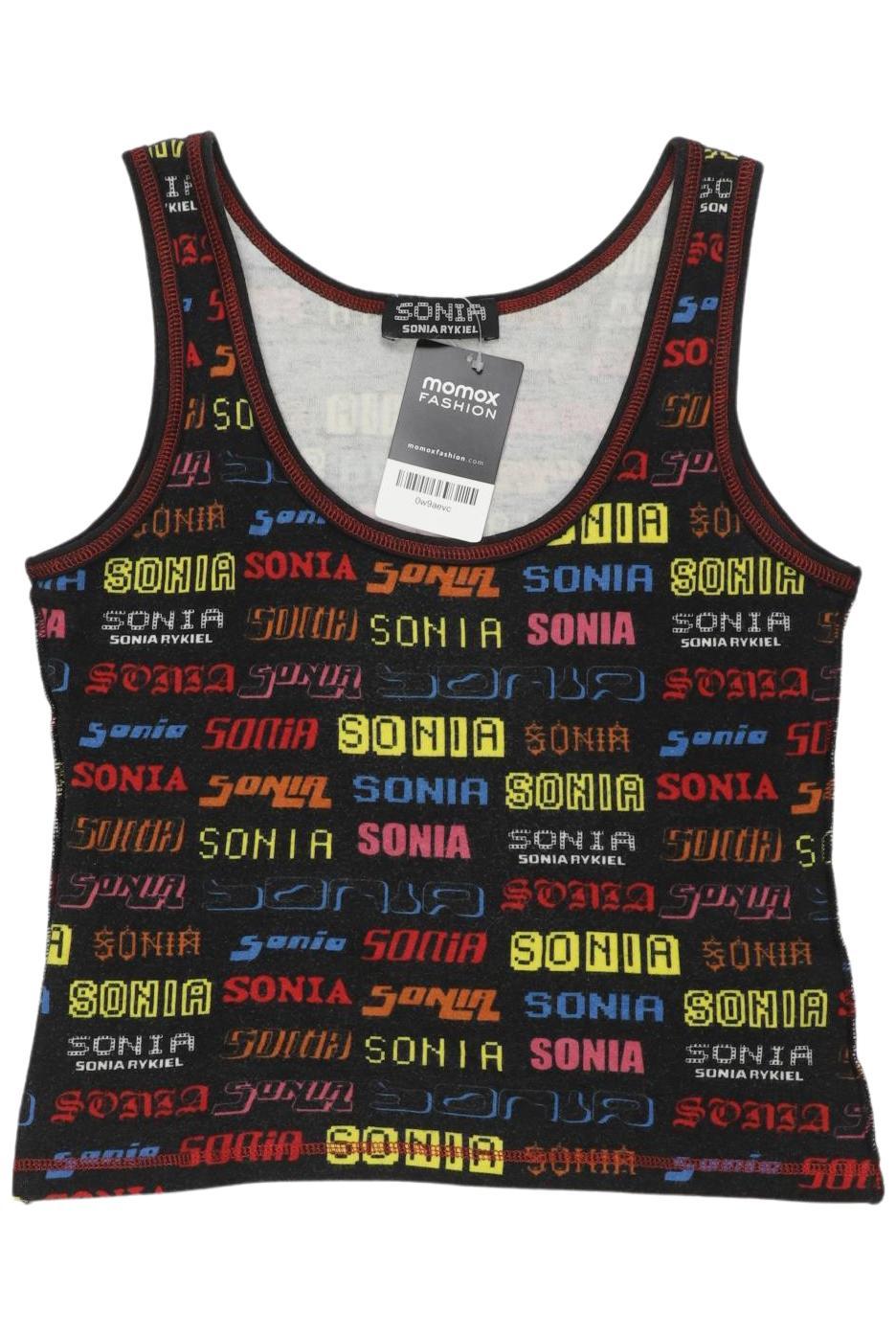 

Sonia Rykiel Damen Top, schwarz, Gr. 30