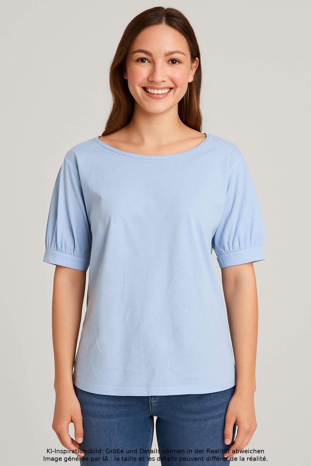 

Sonia Rykiel Damen T-Shirt, hellblau, Gr. 34