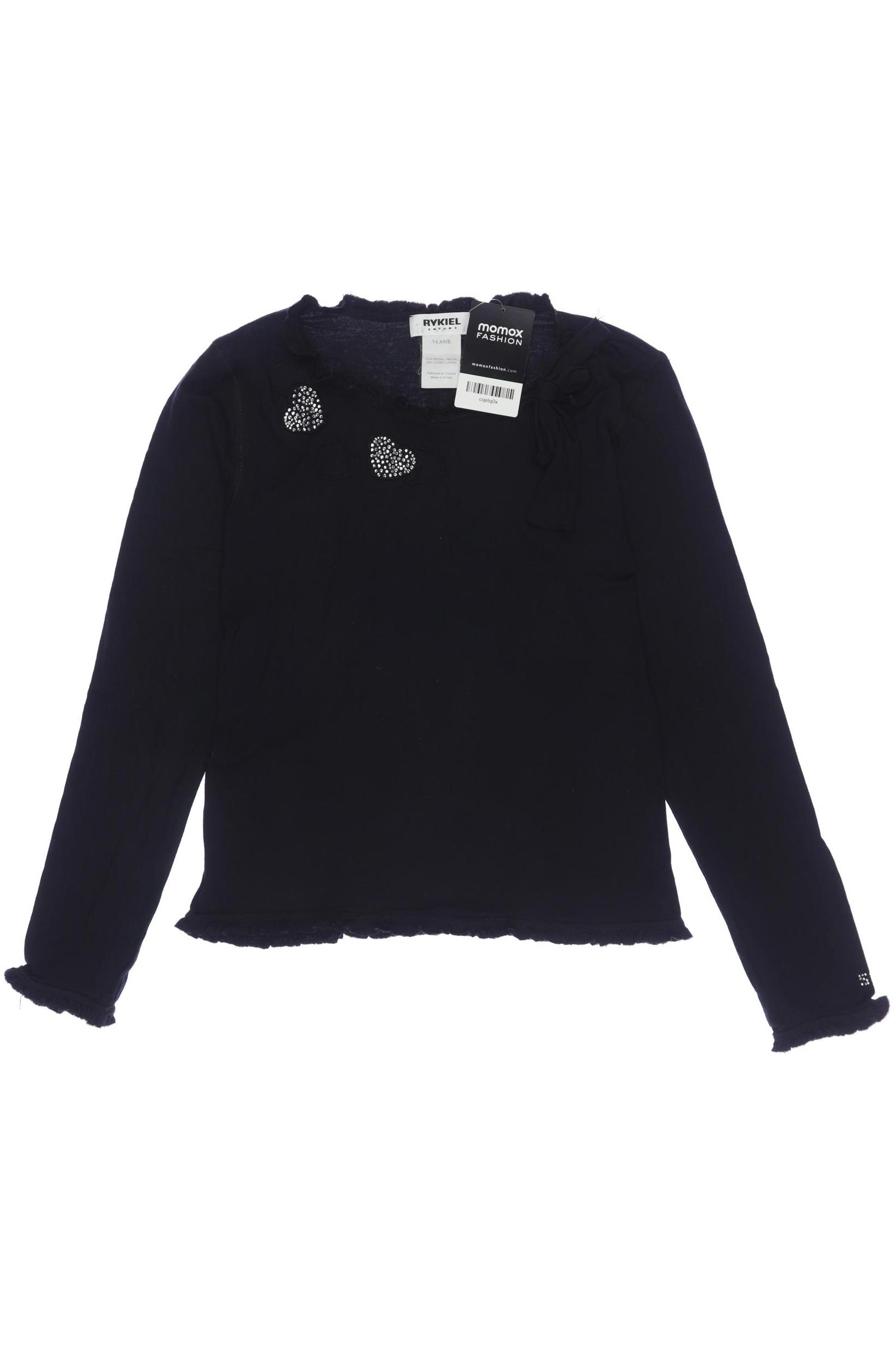 

Sonia Rykiel Damen Langarmshirt, marineblau, Gr. 14