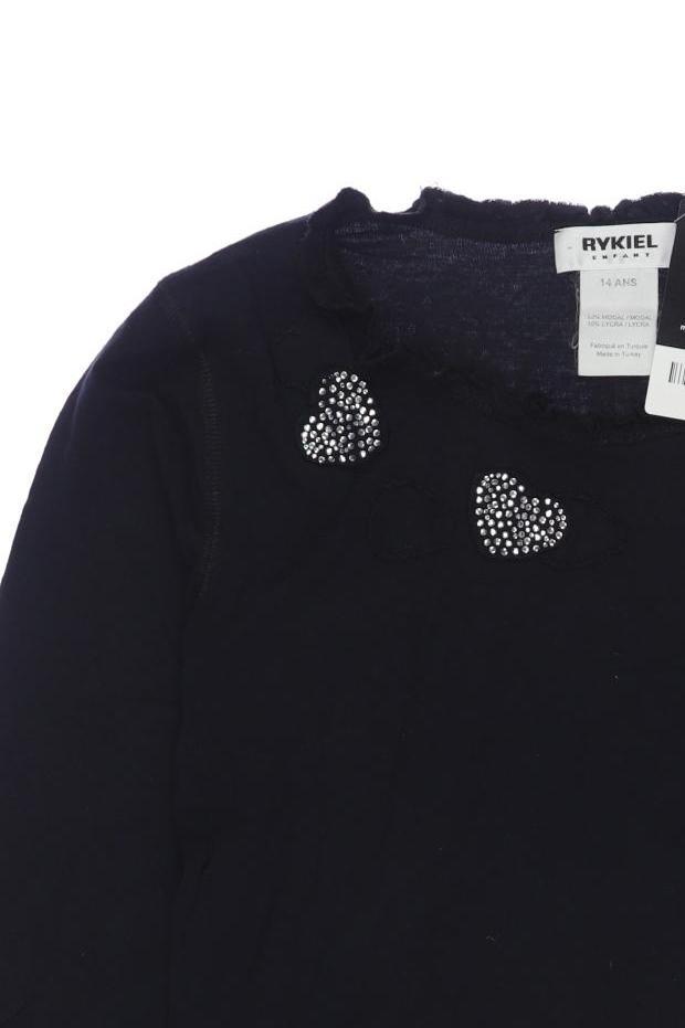 Thumbnail - Sonia Rykiel Damen Langarmshirt, marineblau, Gr. 14