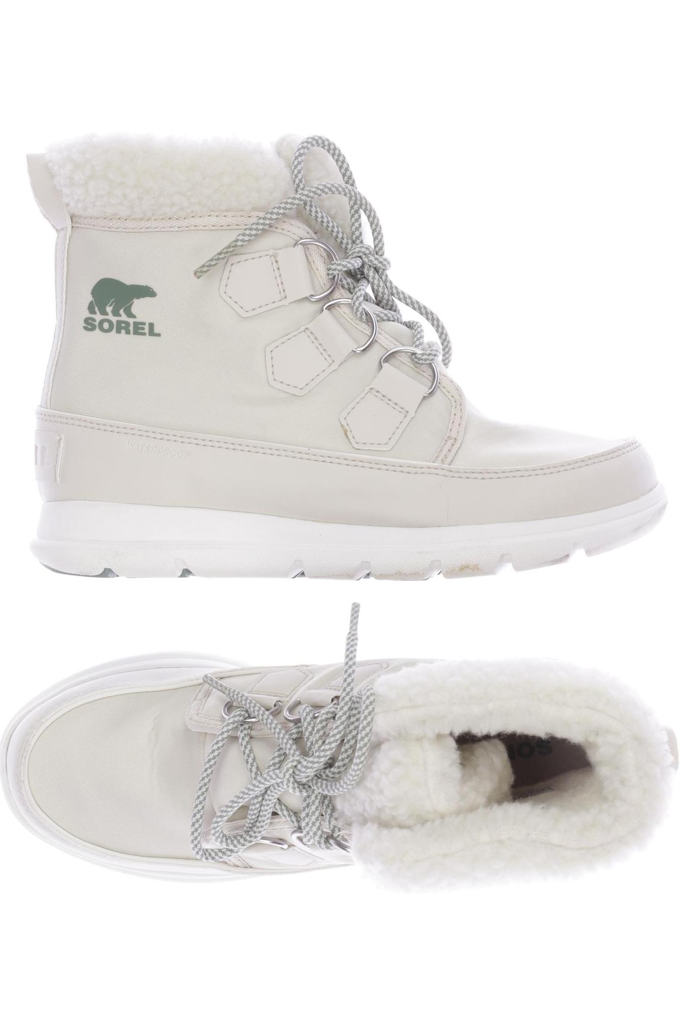 

SOREL Damen Stiefelette, cremeweiß