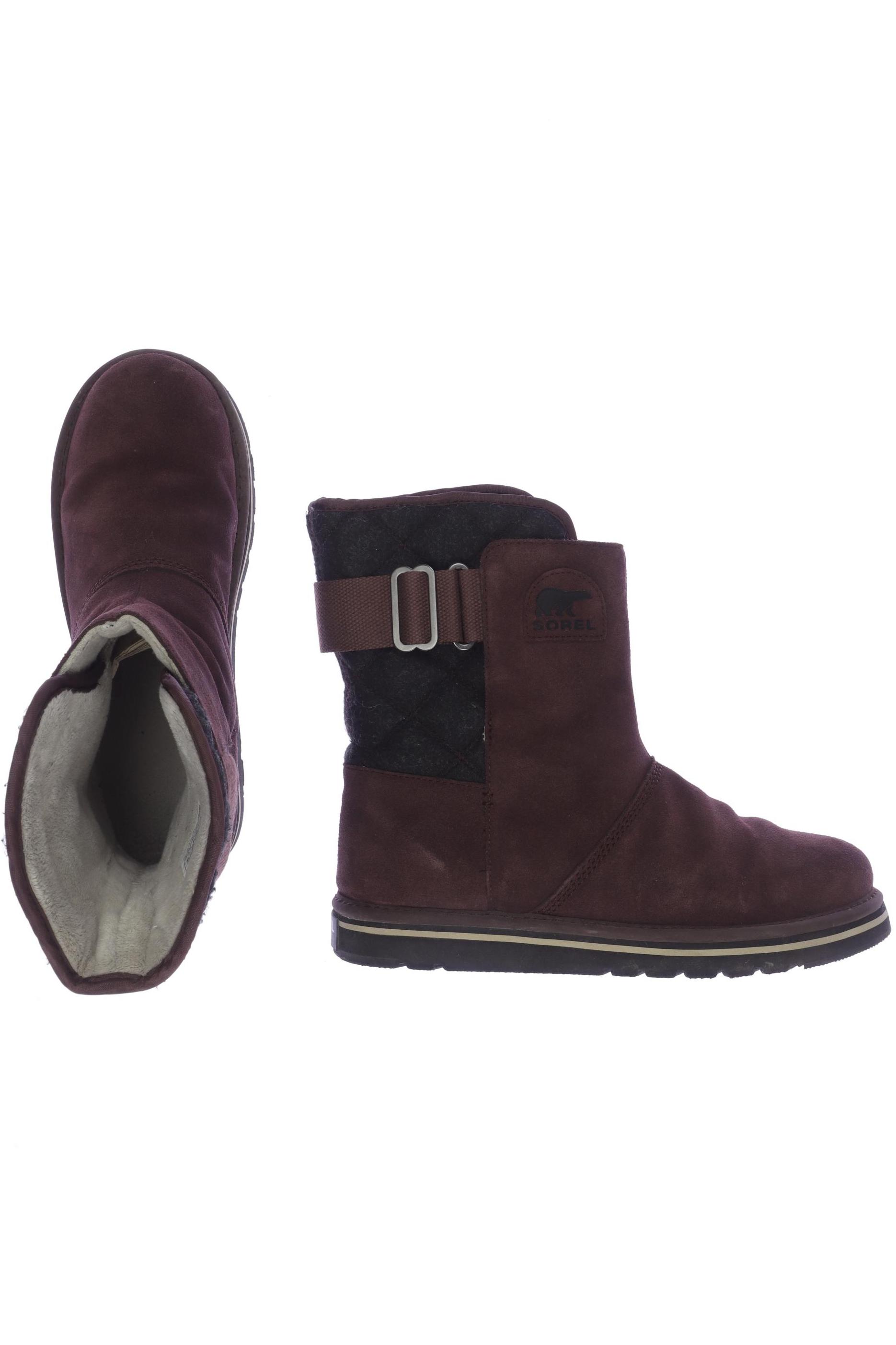 

Sorel Damen Stiefelette, bordeaux, Gr. 42
