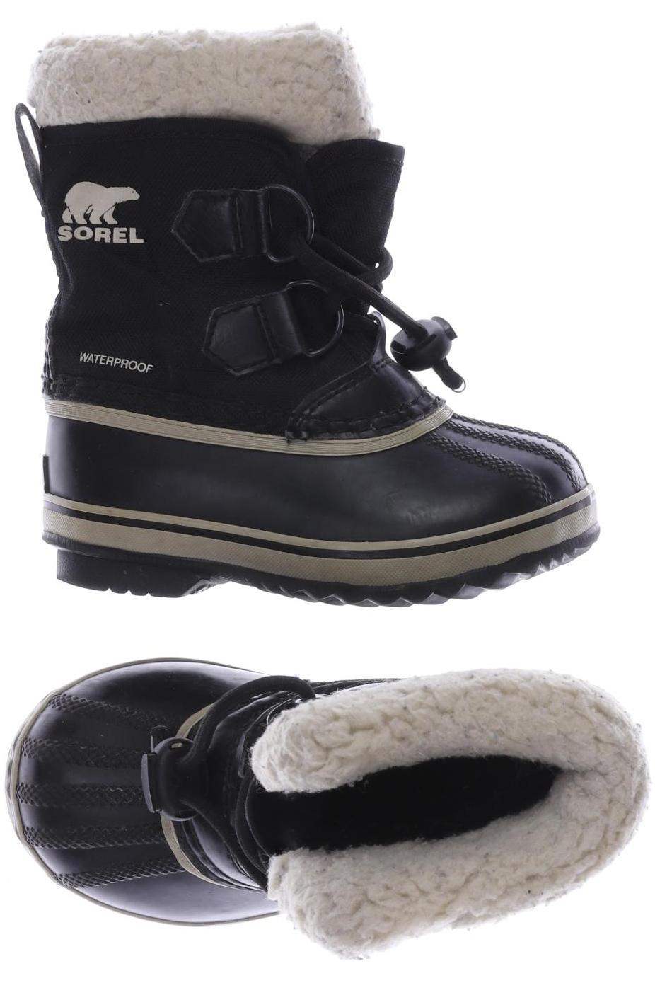 

SOREL Jungen Kinderschuhe, schwarz