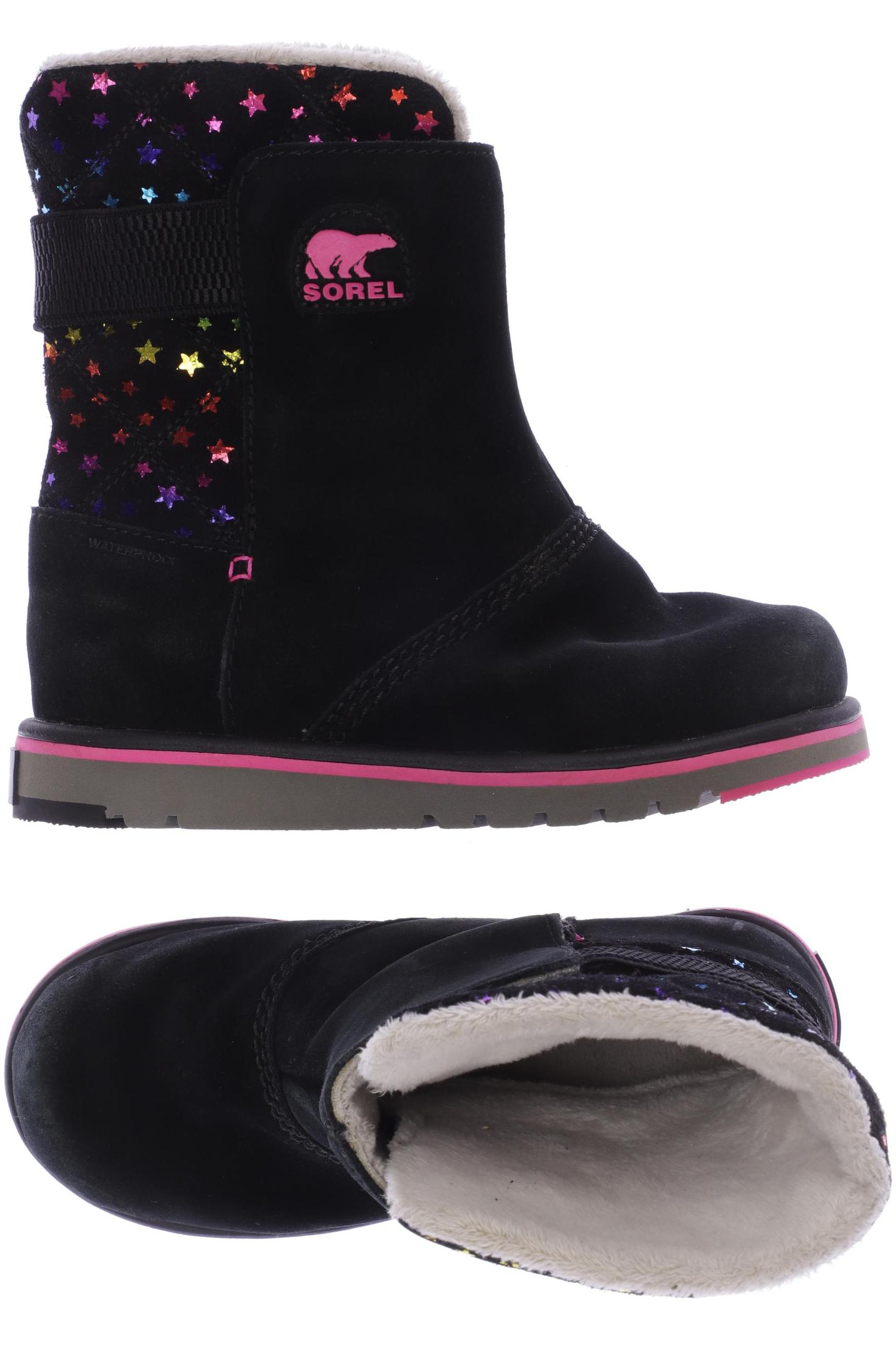 

SOREL Mädchen Kinderschuhe, schwarz