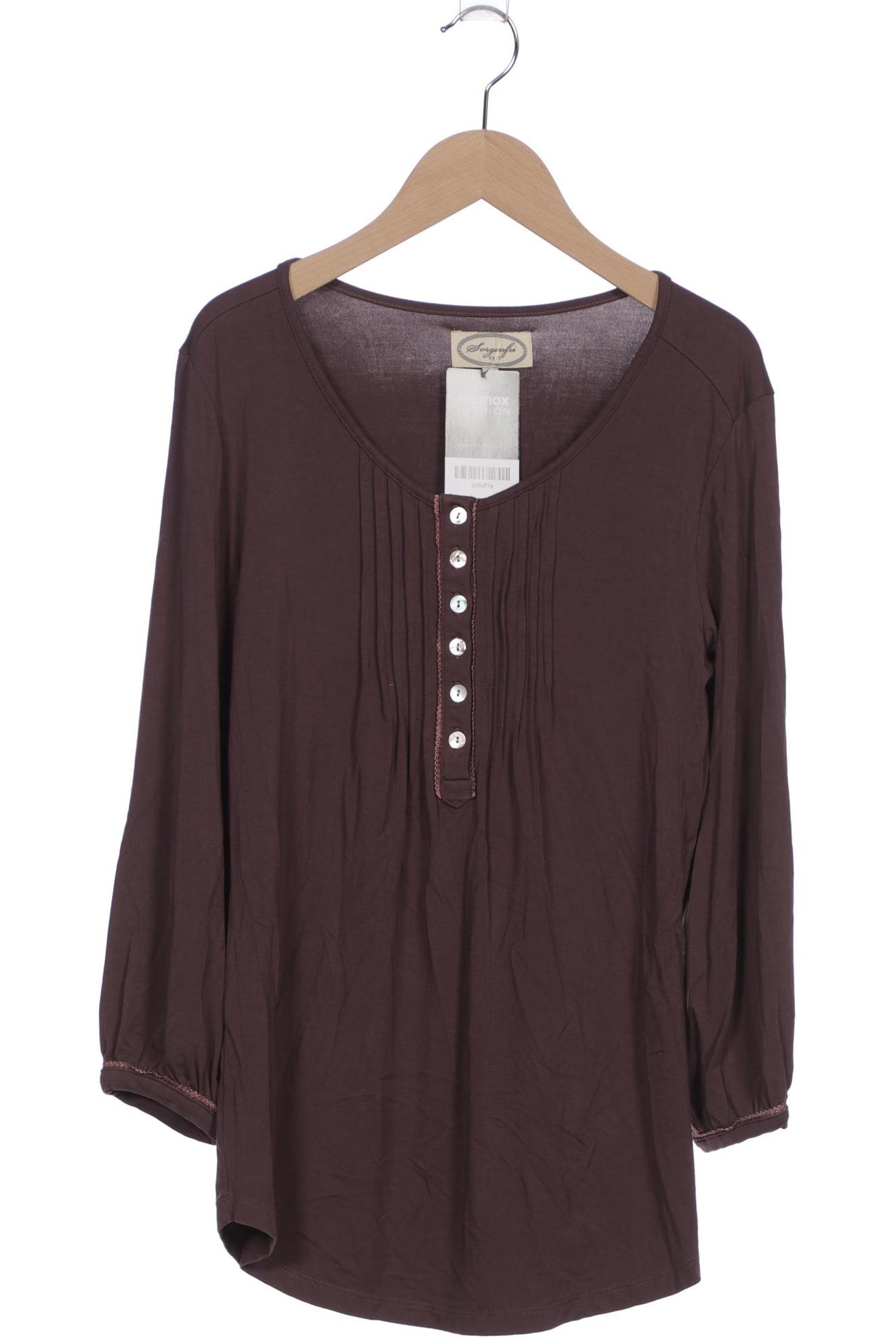 

Sorgenfri Sylt Damen Langarmshirt, bordeaux, Gr. 38