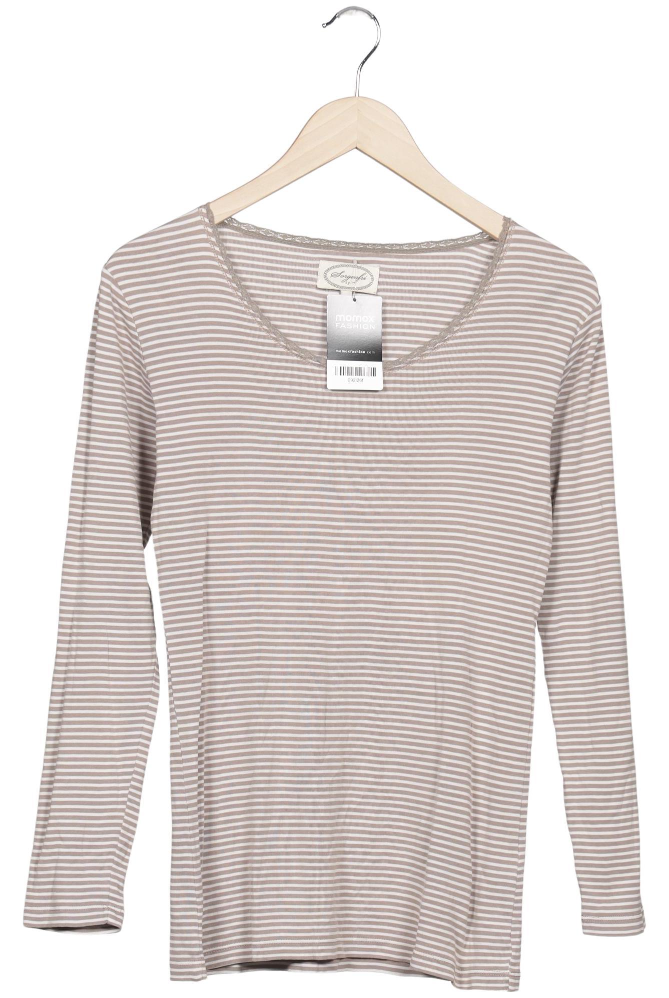 

Sorgenfri Sylt Damen Langarmshirt, beige, Gr. 38