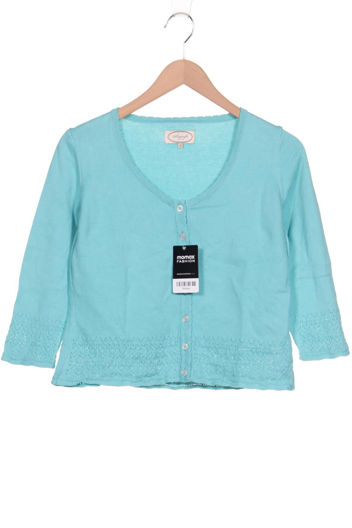 

Sorgenfri Sylt Damen Strickjacke, hellblau, Gr. 36