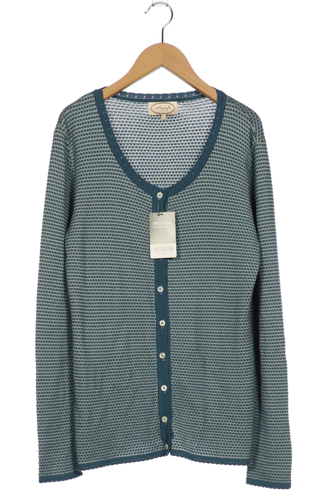 

Sorgenfri Sylt Damen Strickjacke, blau, Gr. 42
