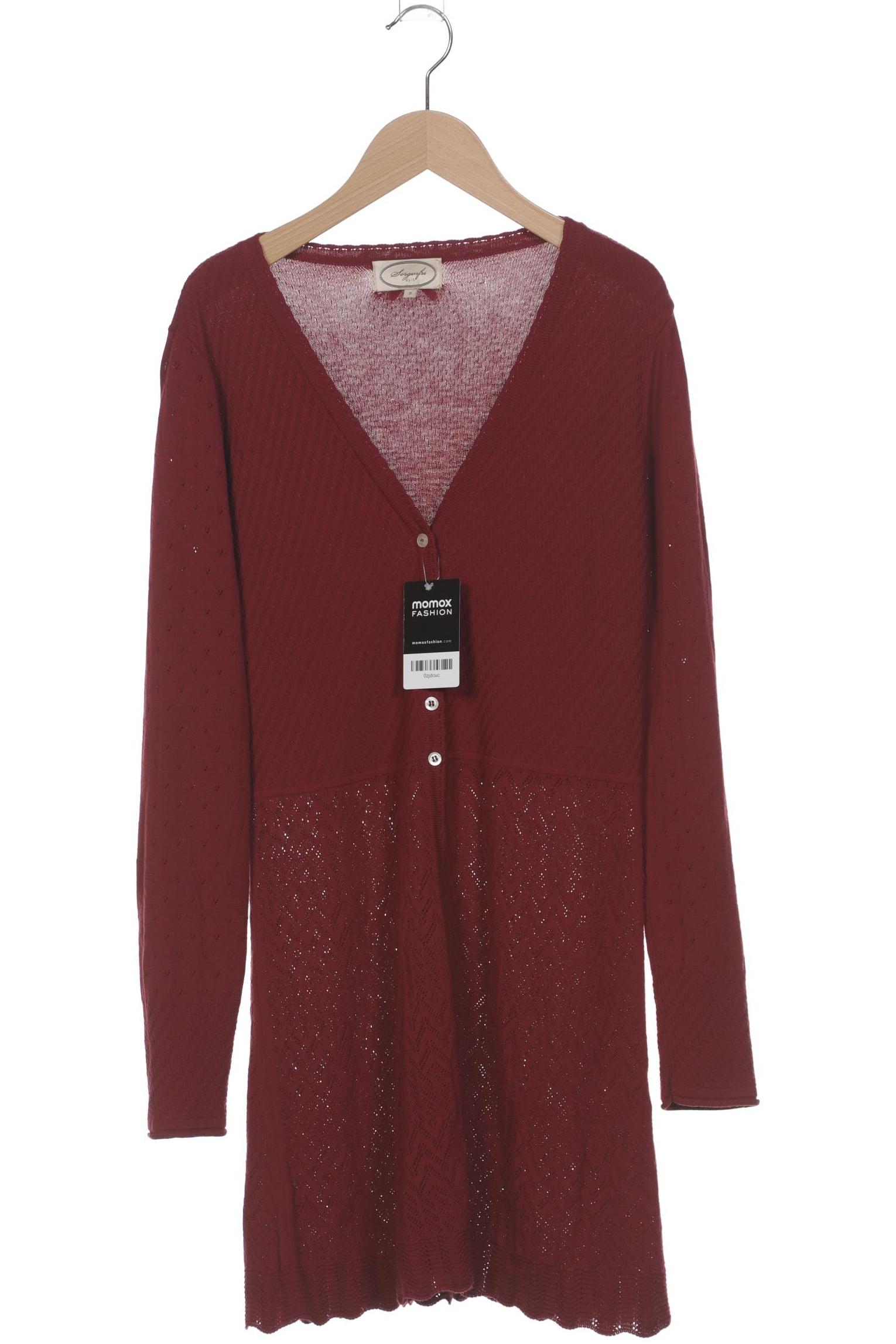 Thumbnail - Sorgenfri Sylt Damen Strickjacke, bordeaux, Gr. 36