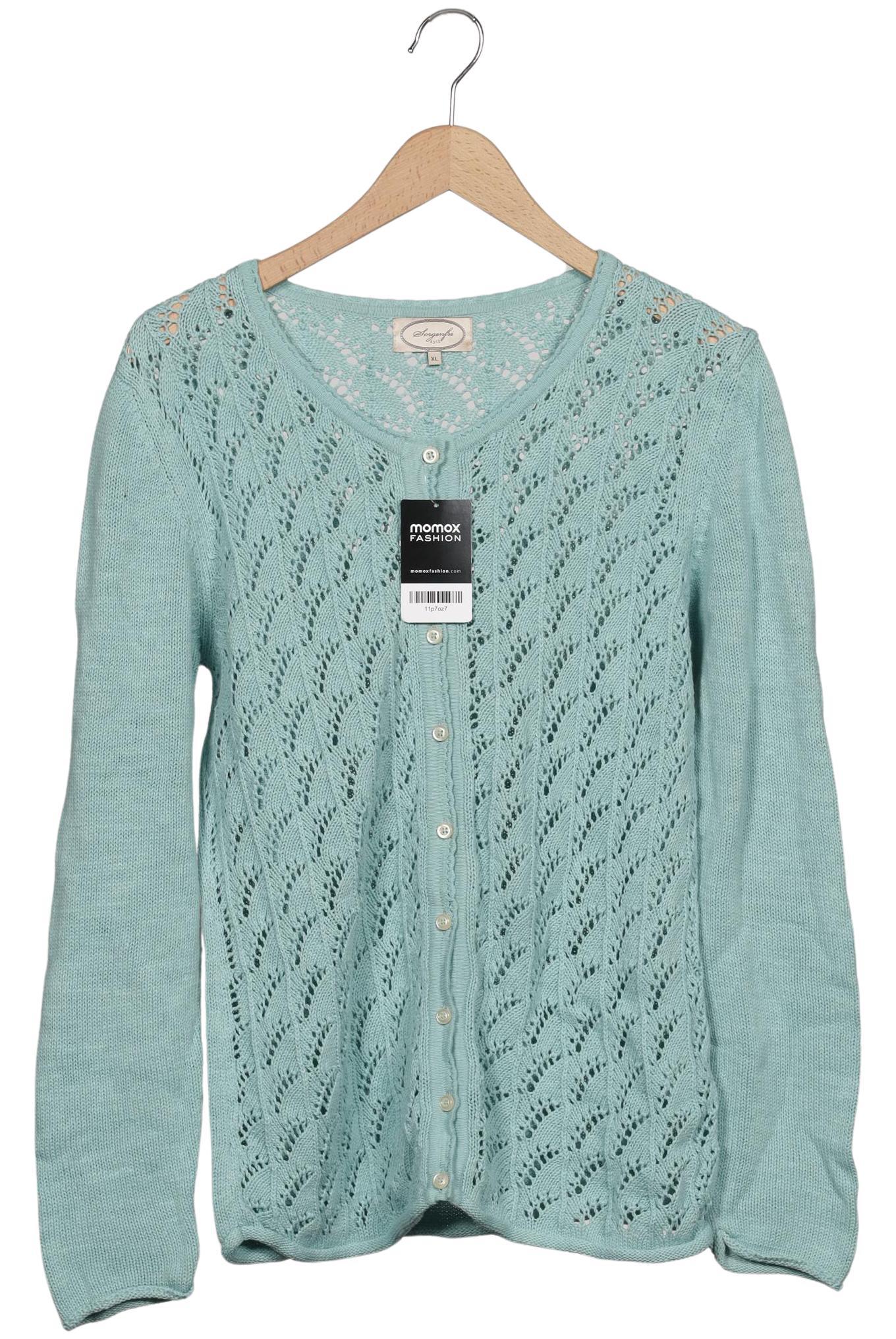 

Sorgenfri Sylt Damen Strickjacke, hellgrün, Gr. 44