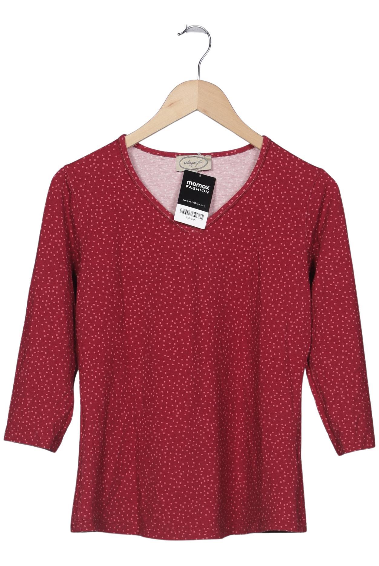 

Sorgenfri Sylt Damen Langarmshirt, rot, Gr. 36