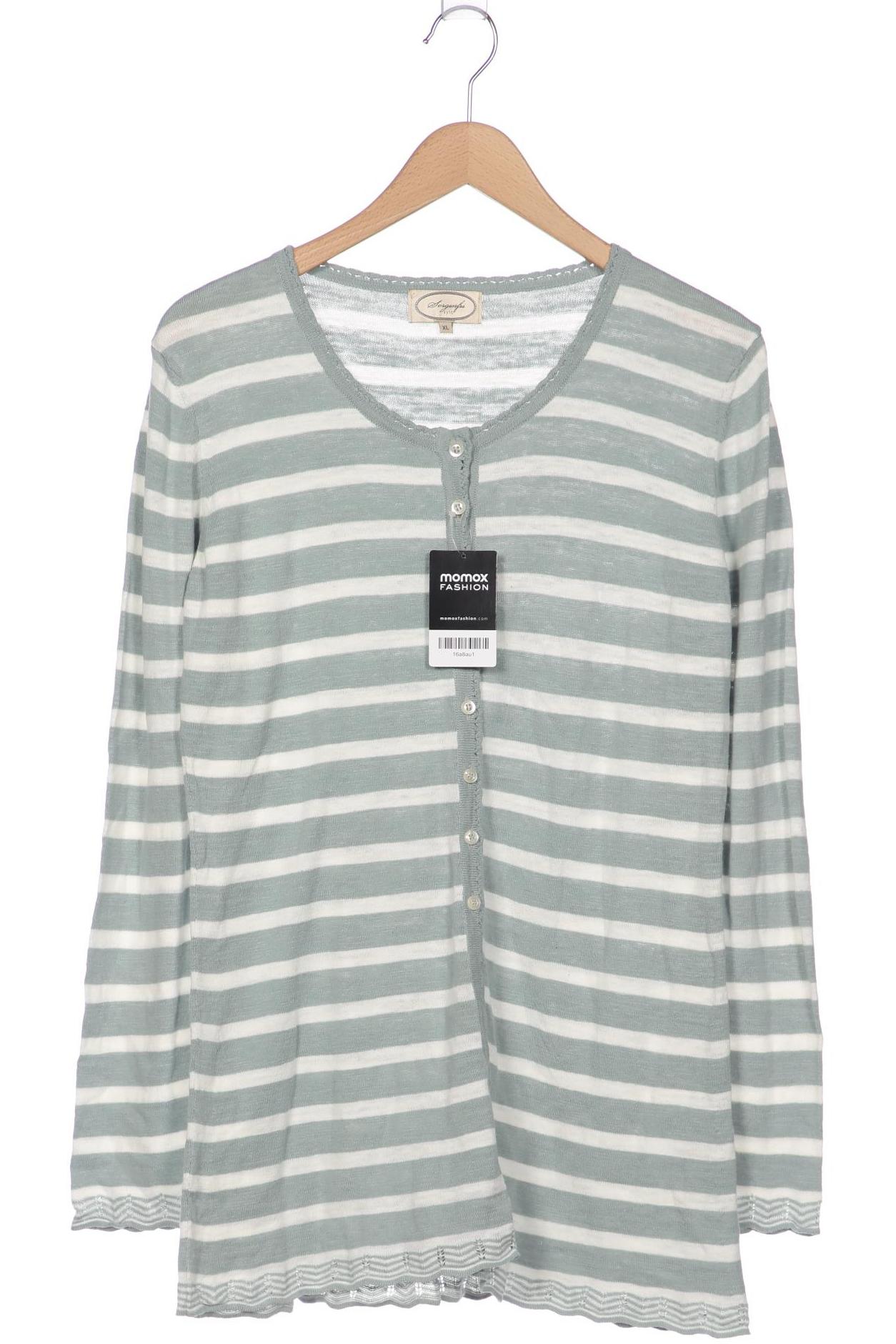

Sorgenfri Sylt Damen Strickjacke, türkis, Gr. 44