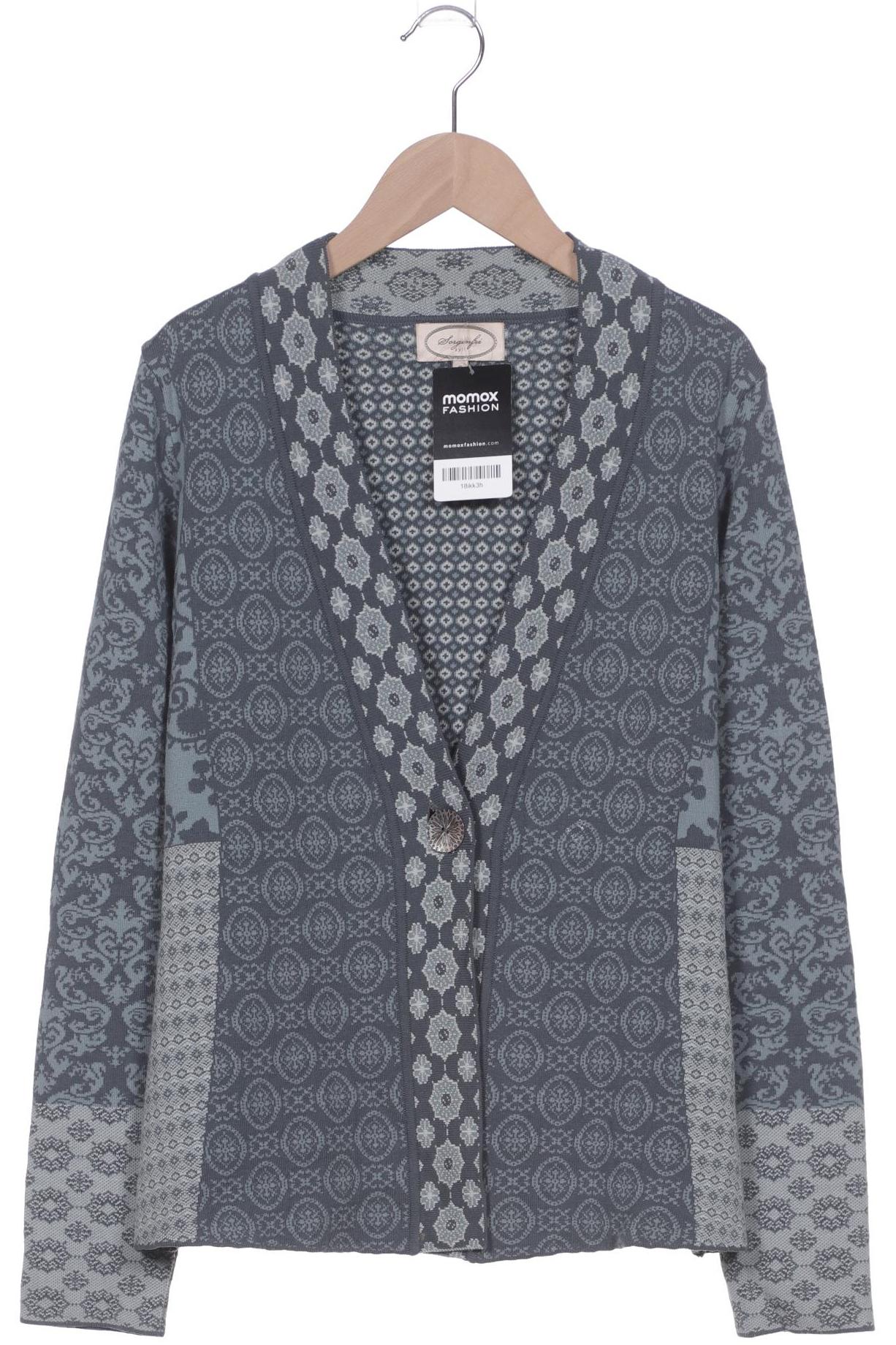

Sorgenfri Sylt Damen Strickjacke, blau, Gr. 36