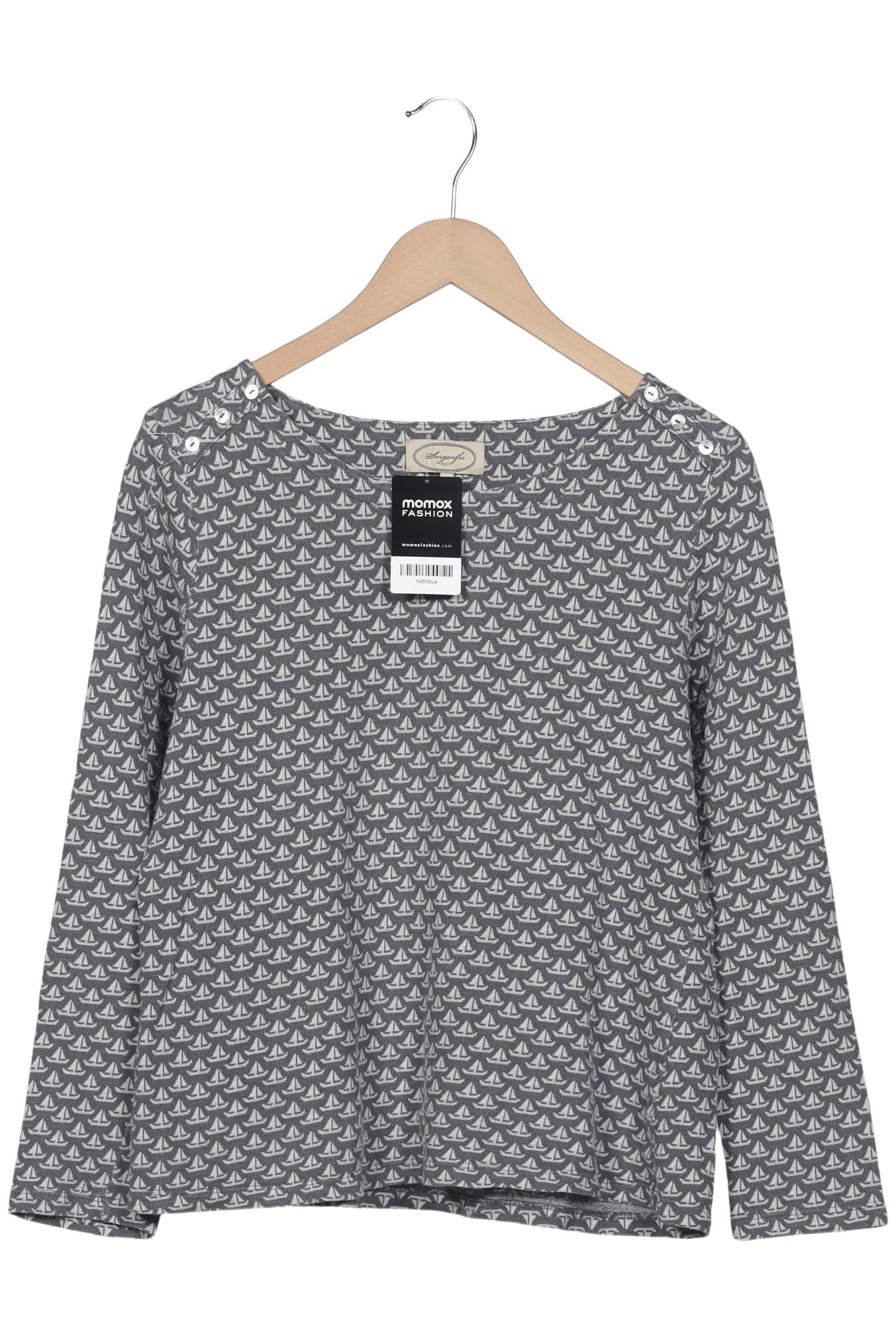 

Sorgenfri Sylt Damen Langarmshirt, grau, Gr. 42