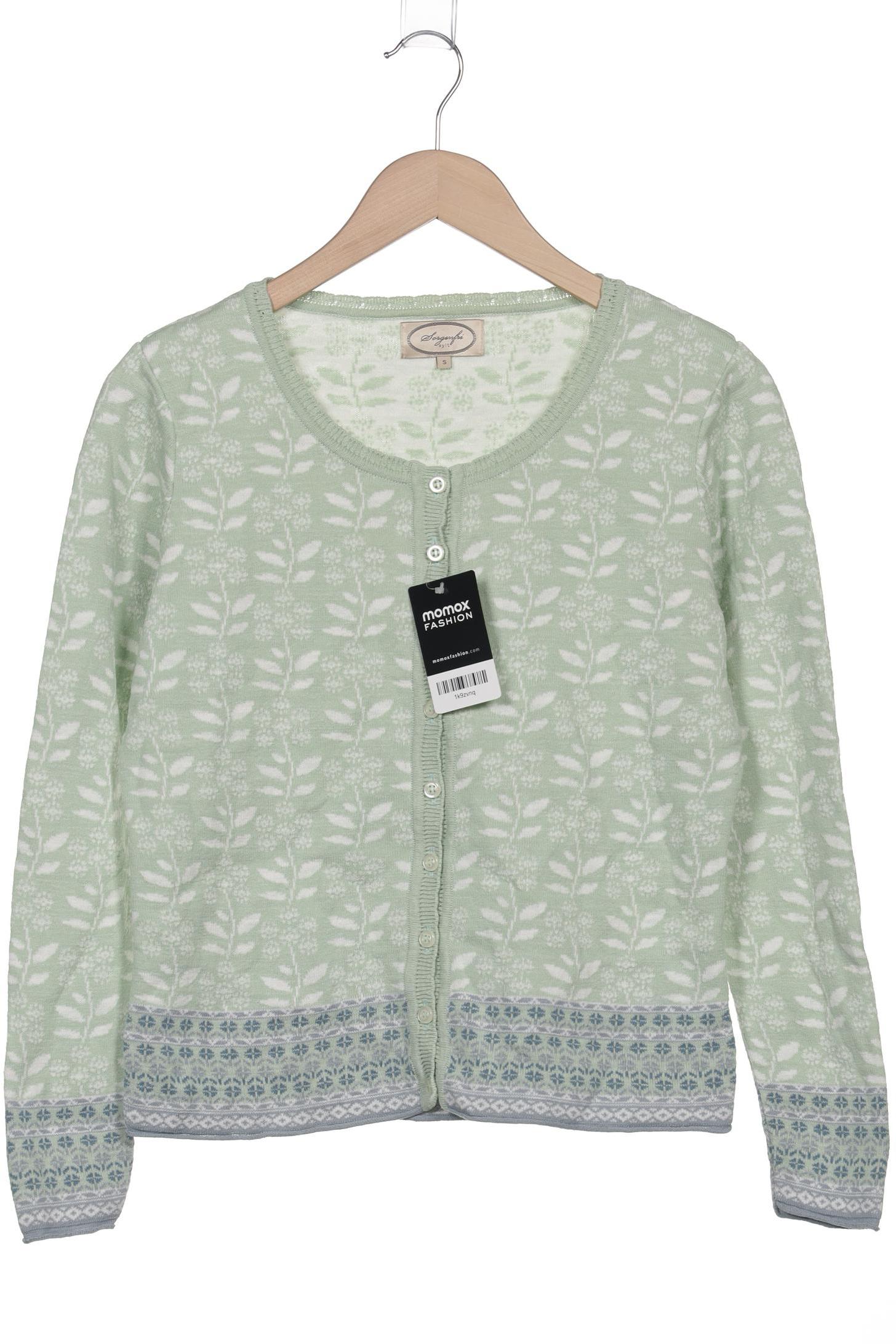 

Sorgenfri Sylt Damen Strickjacke, grün, Gr. 36