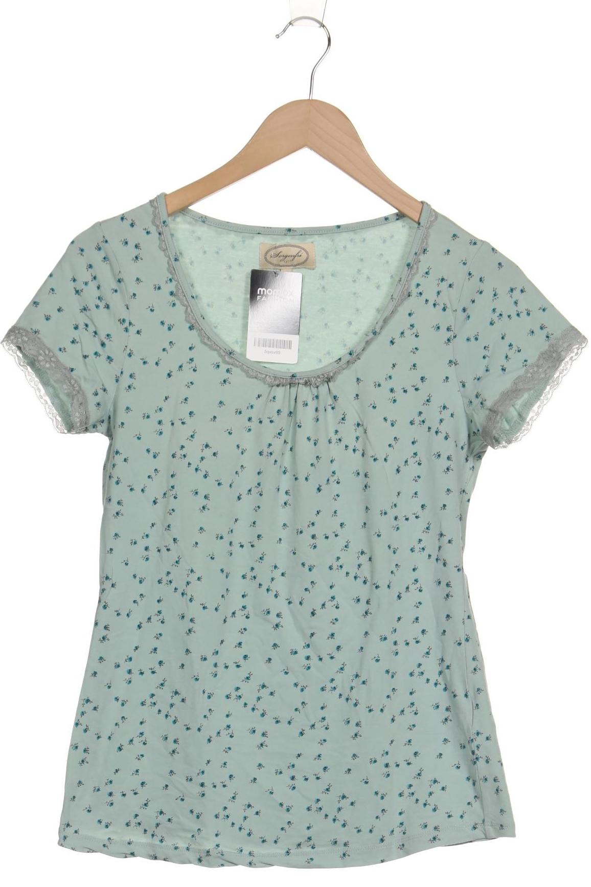 Thumbnail - Sorgenfri Sylt Damen T-Shirt, hellgrün, Gr. 38