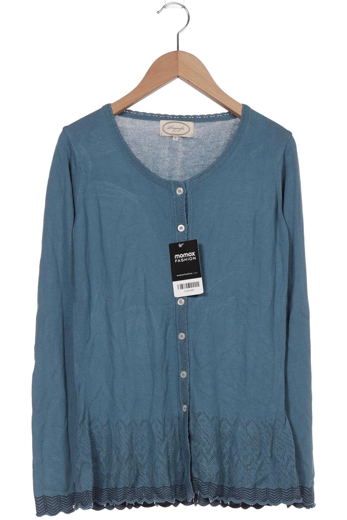 

Sorgenfri Sylt Damen Strickjacke, blau