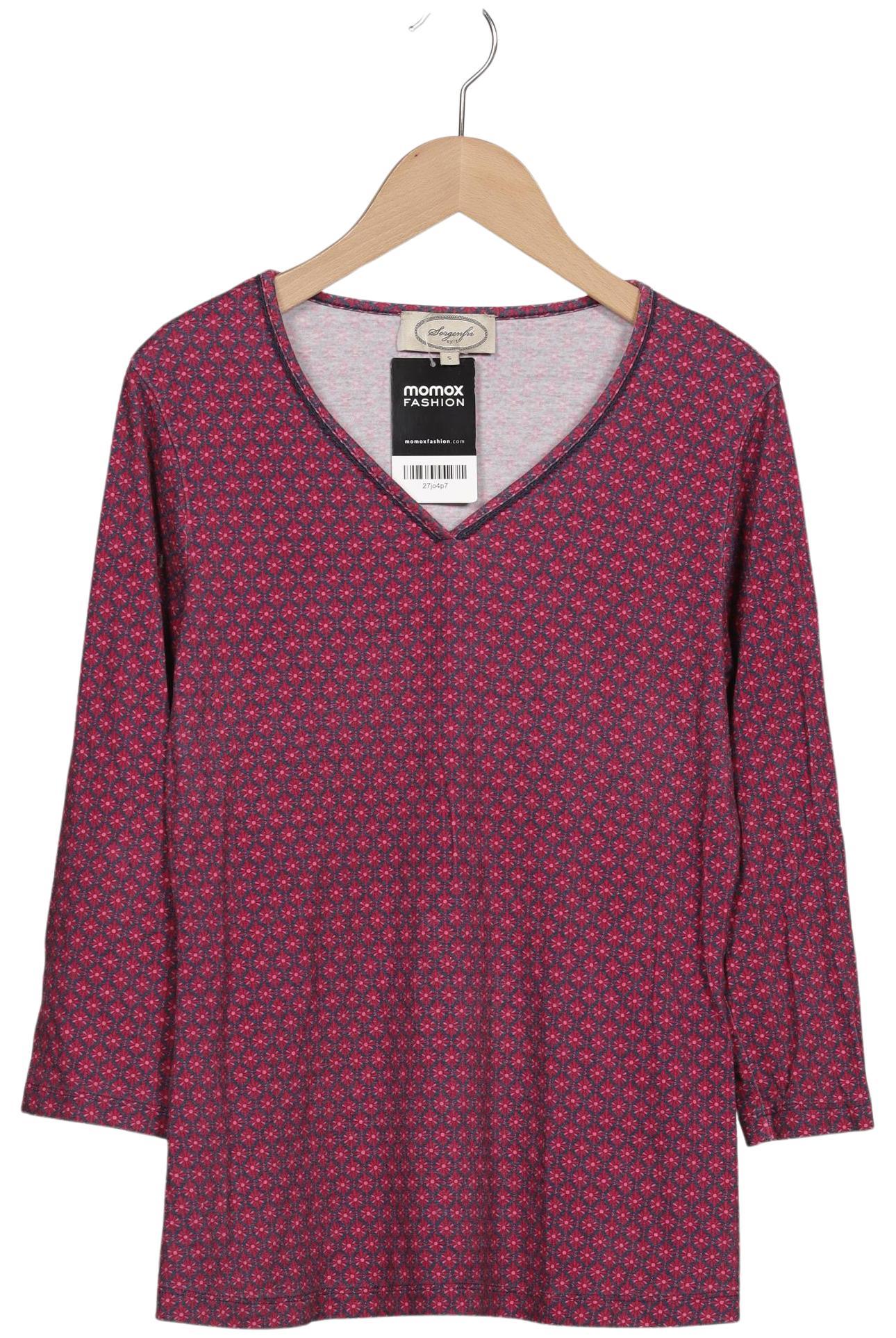 

Sorgenfri Sylt Damen Langarmshirt, pink, Gr. 36